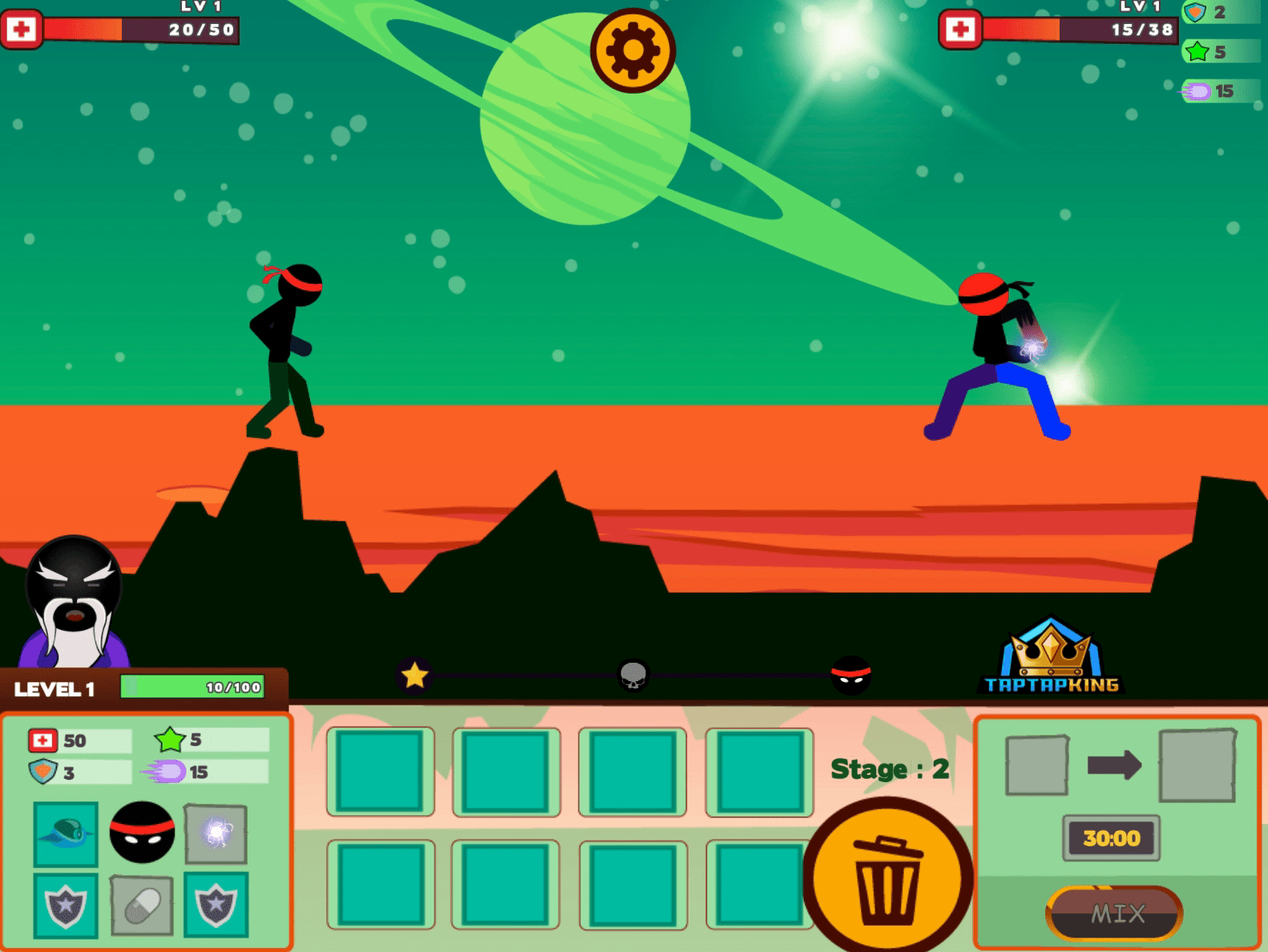 Stickman Shadow Hero Screenshot 1
