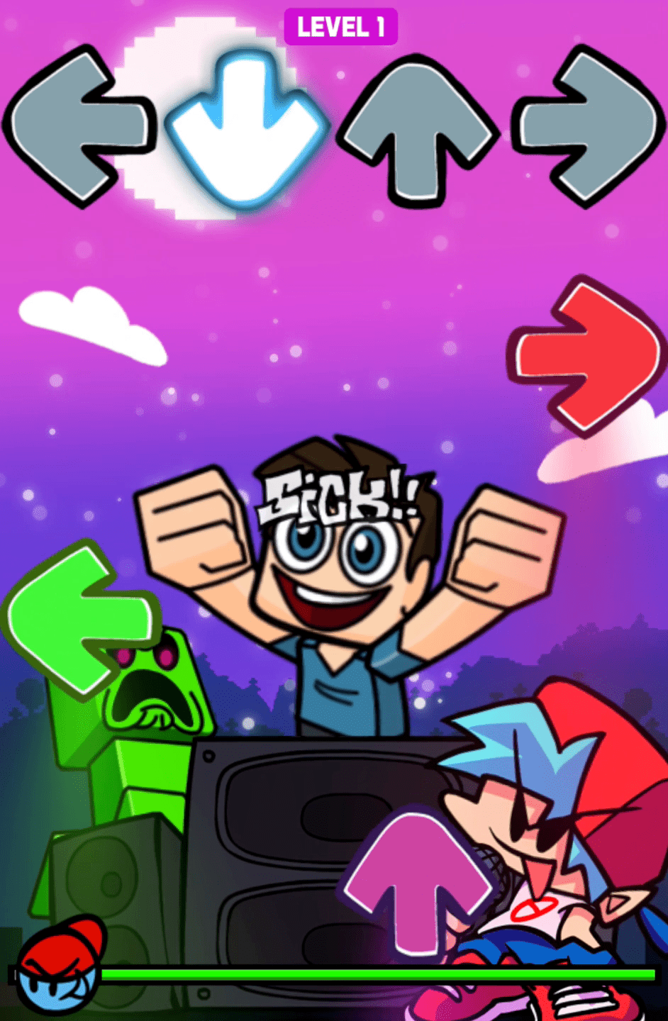 Super Friday Night Funki vs Minedcraft Screenshot 5 Super Friday Night Funki vs Minedcraft Screenshot 5