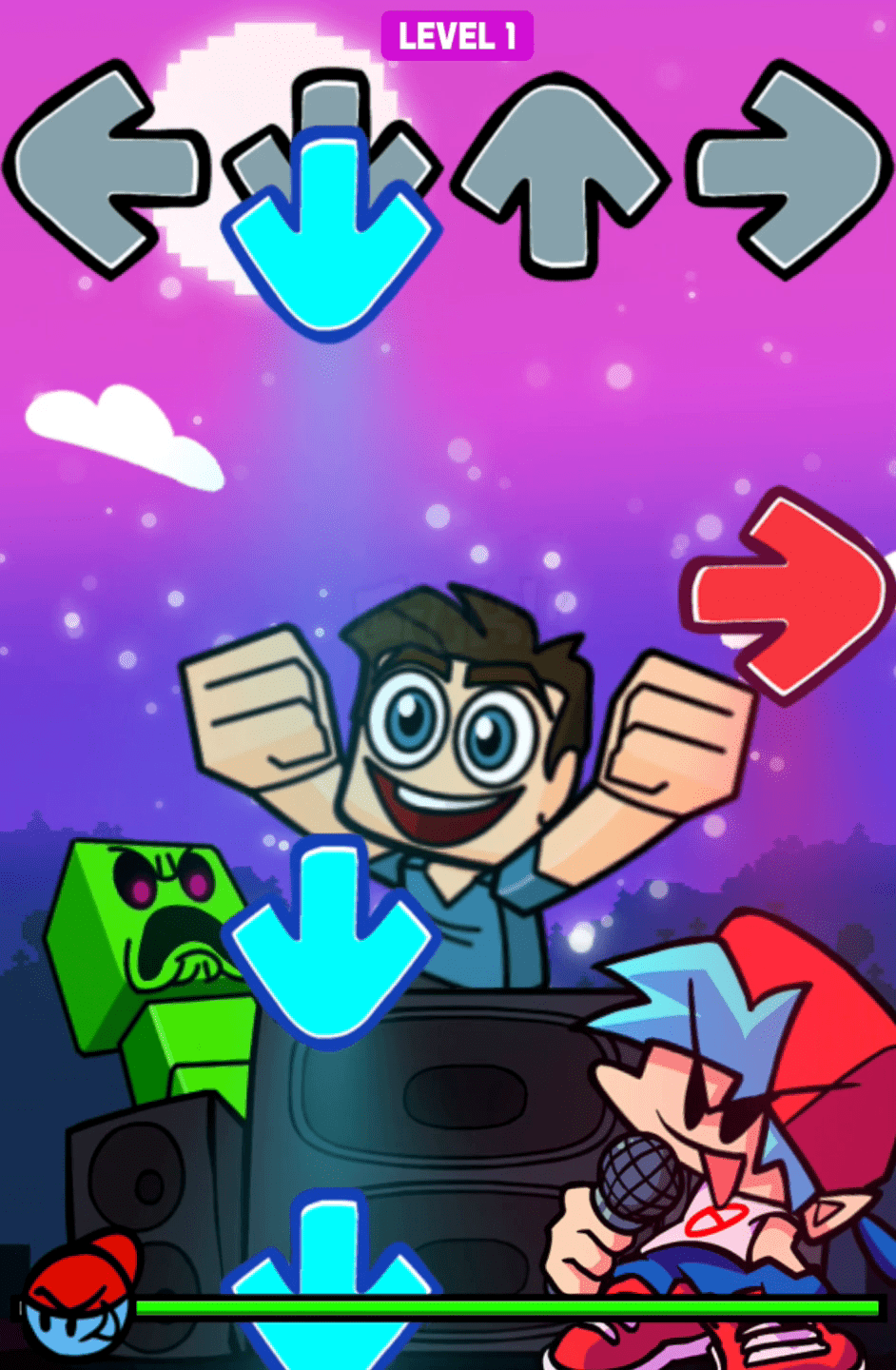 Super Friday Night Funki vs Minedcraft Screenshot 6 Super Friday Night Funki vs Minedcraft Screenshot 6