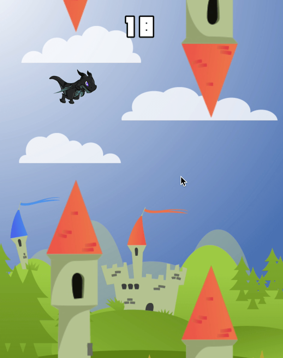 Flappy Dragon Screenshot 1 Flappy Dragon Screenshot 1
