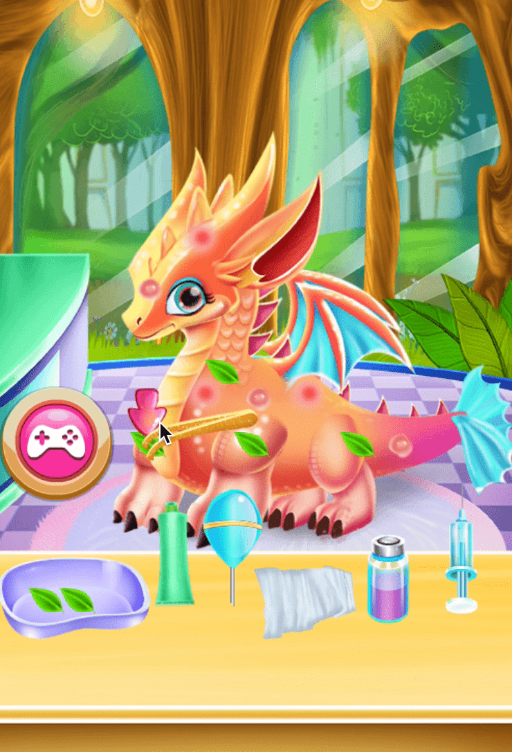 Cute Dragon Recovery Screenshot 1 Cute Dragon Recovery Screenshot 1