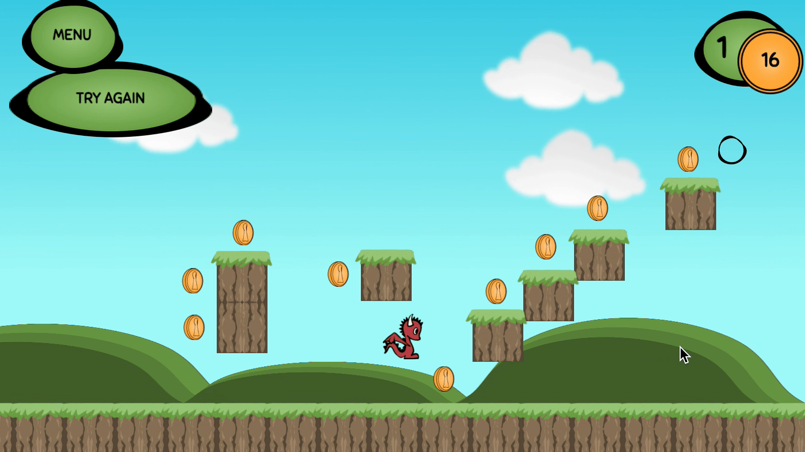Run Little Dragon! Screenshot 1 Run Little Dragon! Screenshot 1