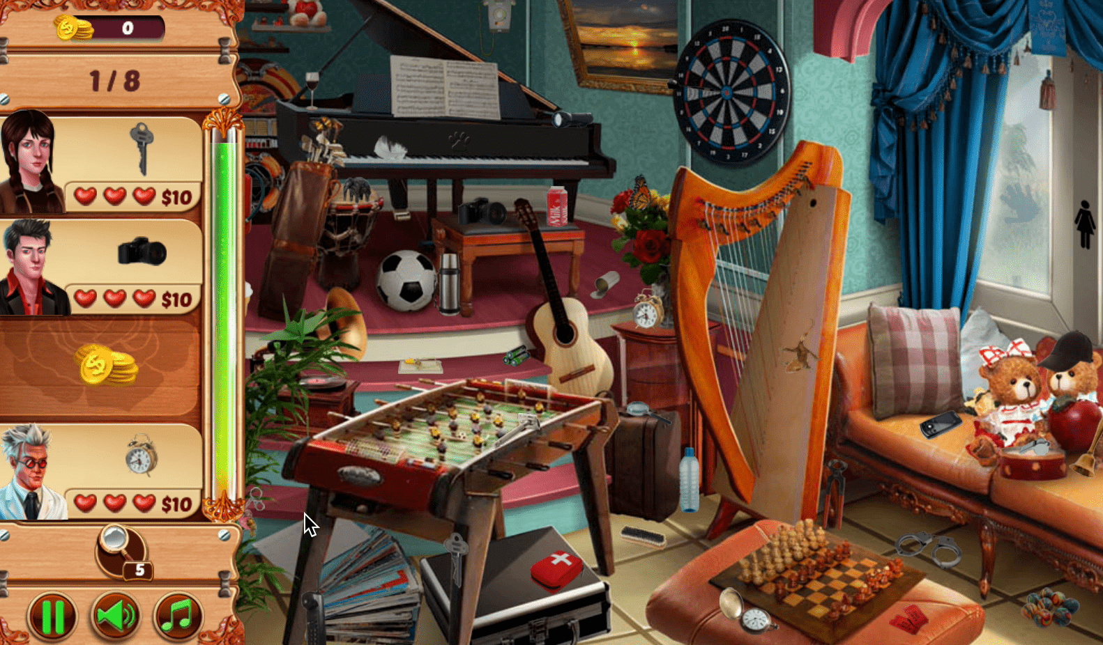 Nary Knots: Garden Wedding Hidden Object Screenshot 2 Nary Knots: Garden Wedding Hidden Object Screenshot 2