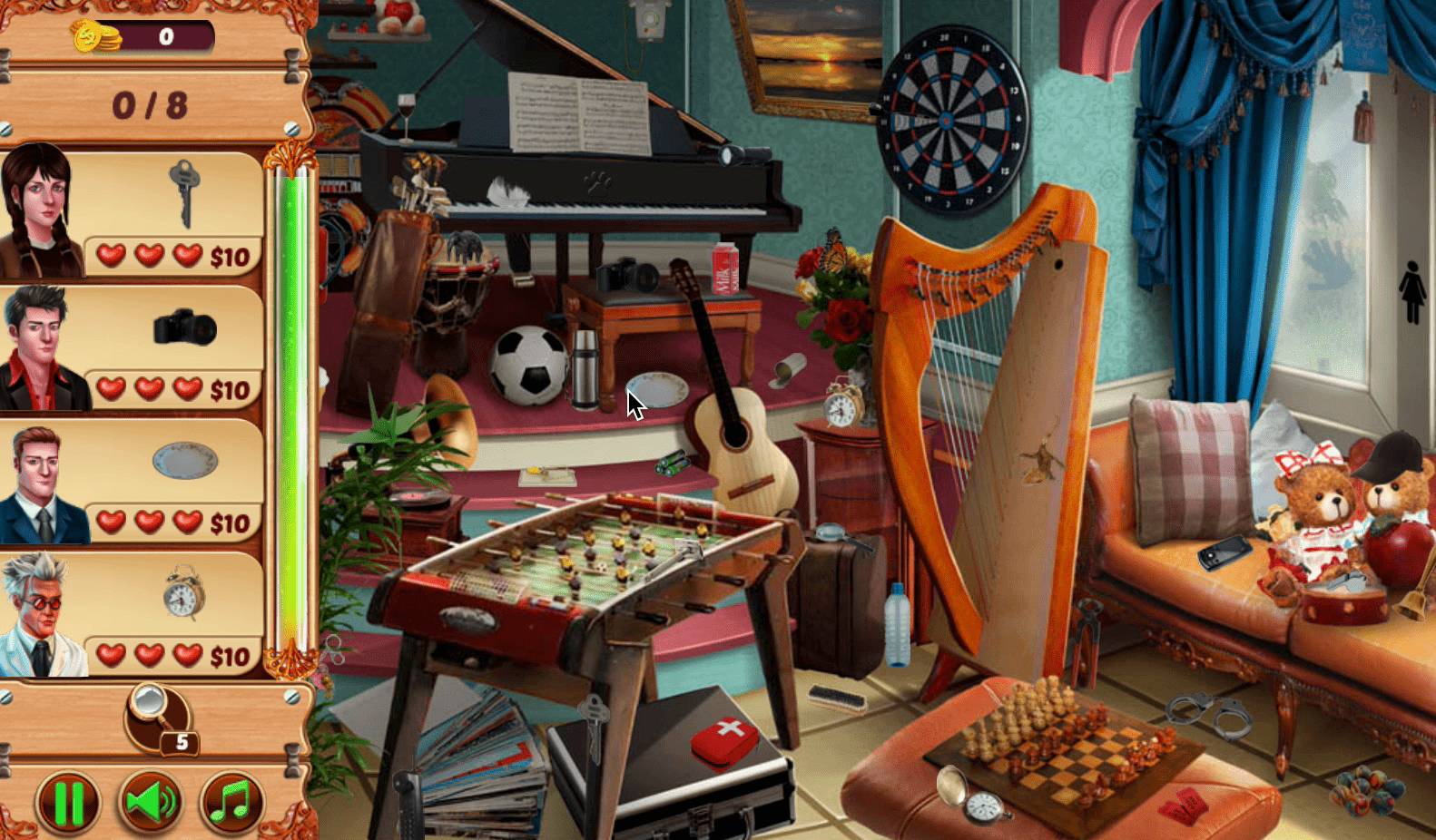 Nary Knots: Garden Wedding Hidden Object Screenshot 3 Nary Knots: Garden Wedding Hidden Object Screenshot 3