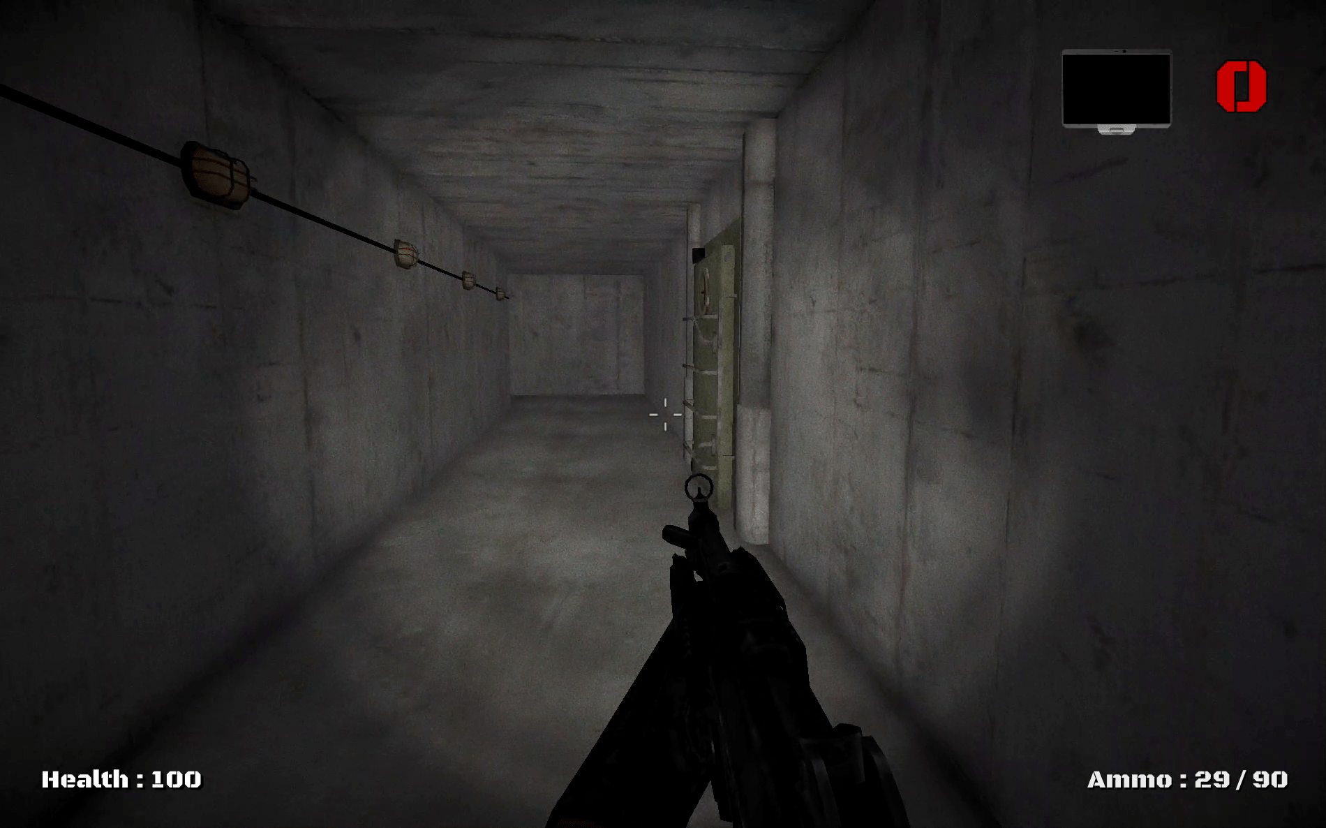 Slenderman Must Die: Underground Bunker Screenshot 1