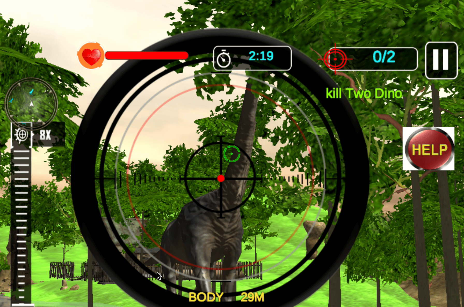 Deadly Dinosaur Hunter Shooter Screenshot 8