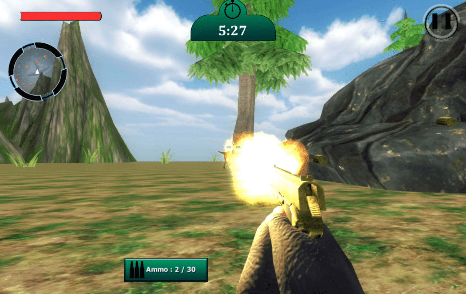 Dinosaur Hunting Dino Attack 3D Screenshot 1