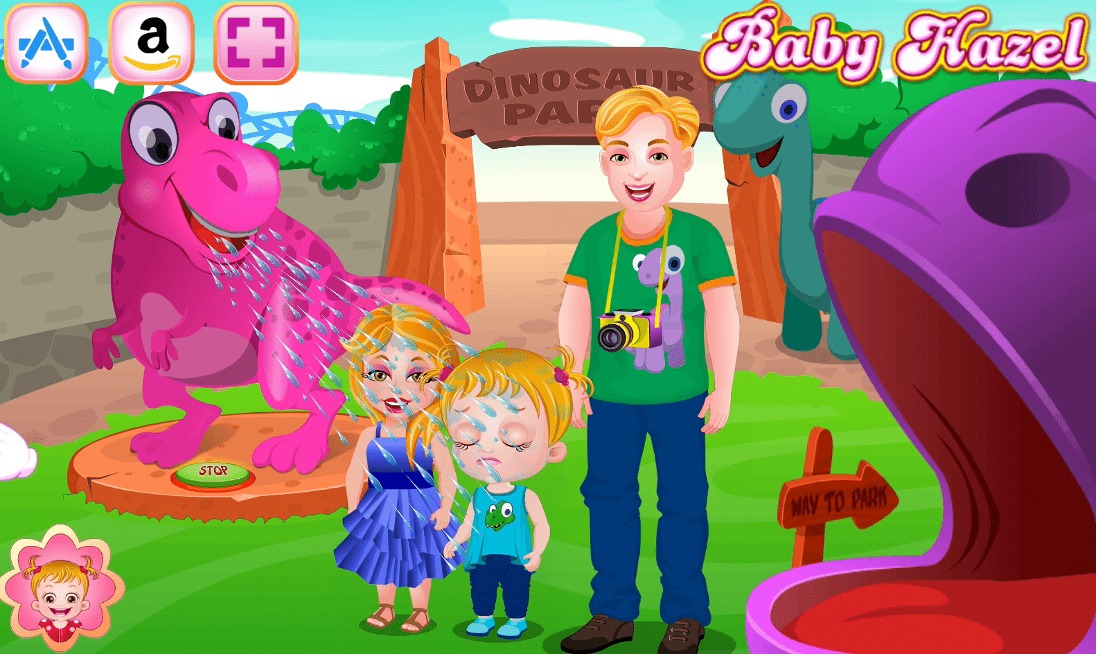 Baby Hazel Dinosaur Park Screenshot 1 Baby Hazel Dinosaur Park Screenshot 1