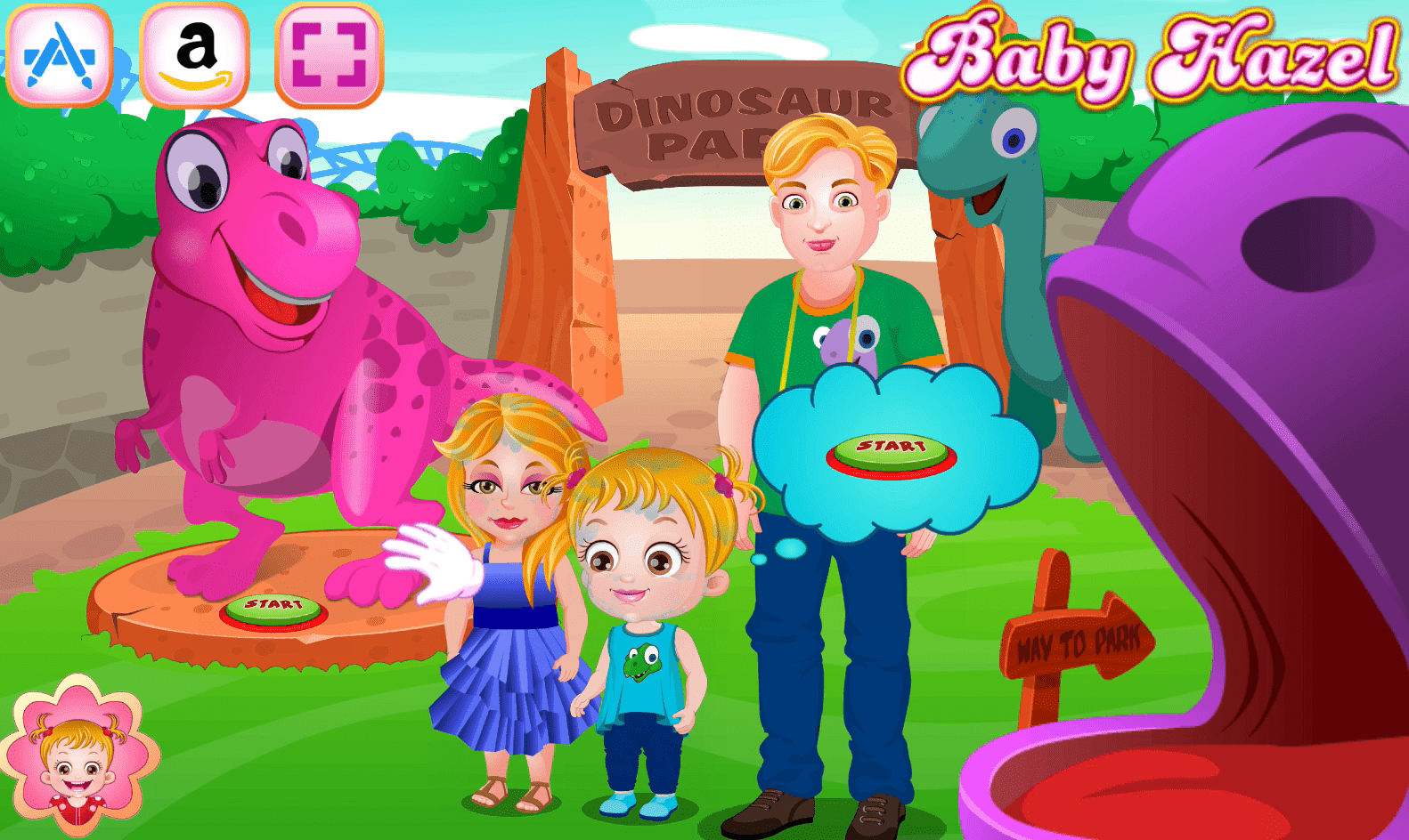 Baby Hazel Dinosaur Park Screenshot 4 Baby Hazel Dinosaur Park Screenshot 4