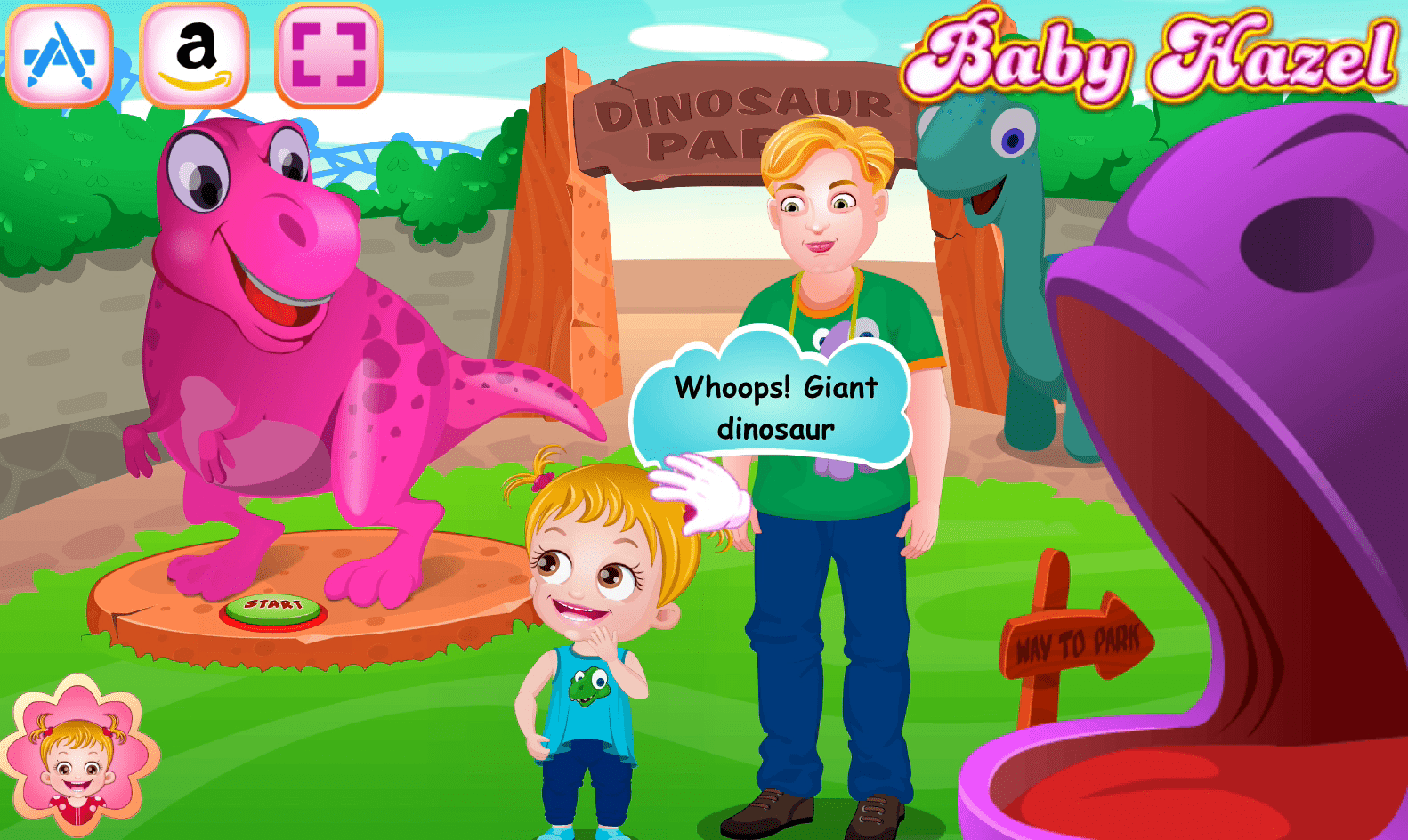 Baby Hazel Dinosaur Park Screenshot 7