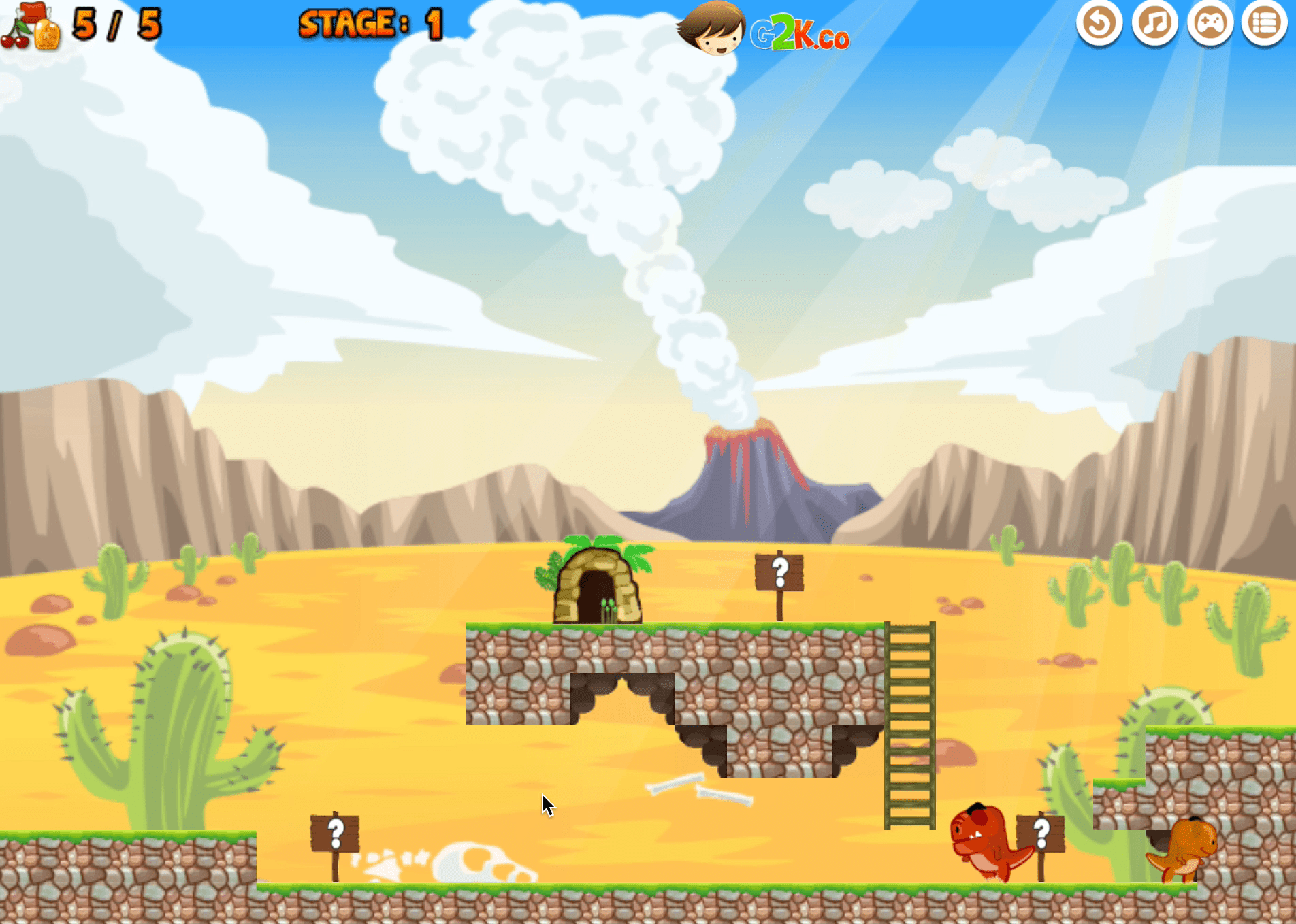Dino Meat Hunt Dry Land Screenshot 3