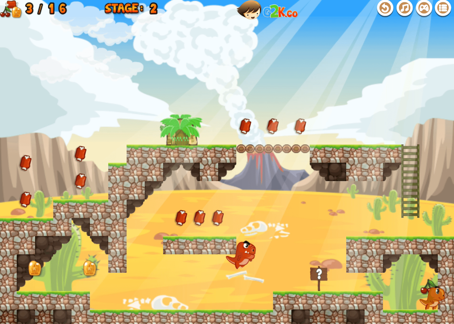 Dino Meat Hunt Dry Land Screenshot 5