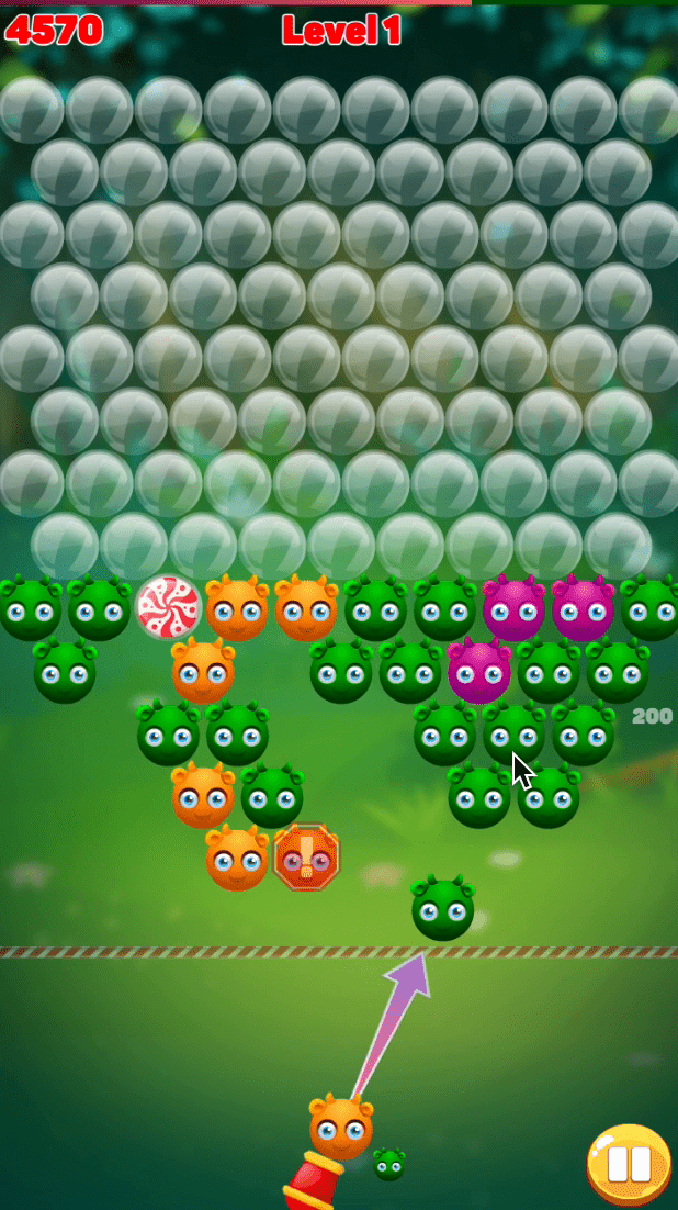 Cute Monster Bubble Shooter Screenshot 7 Cute Monster Bubble Shooter Screenshot 7