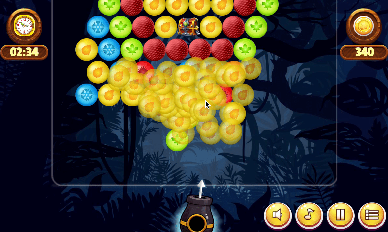 Bubble Shooter Golden Chests Screenshot 11
