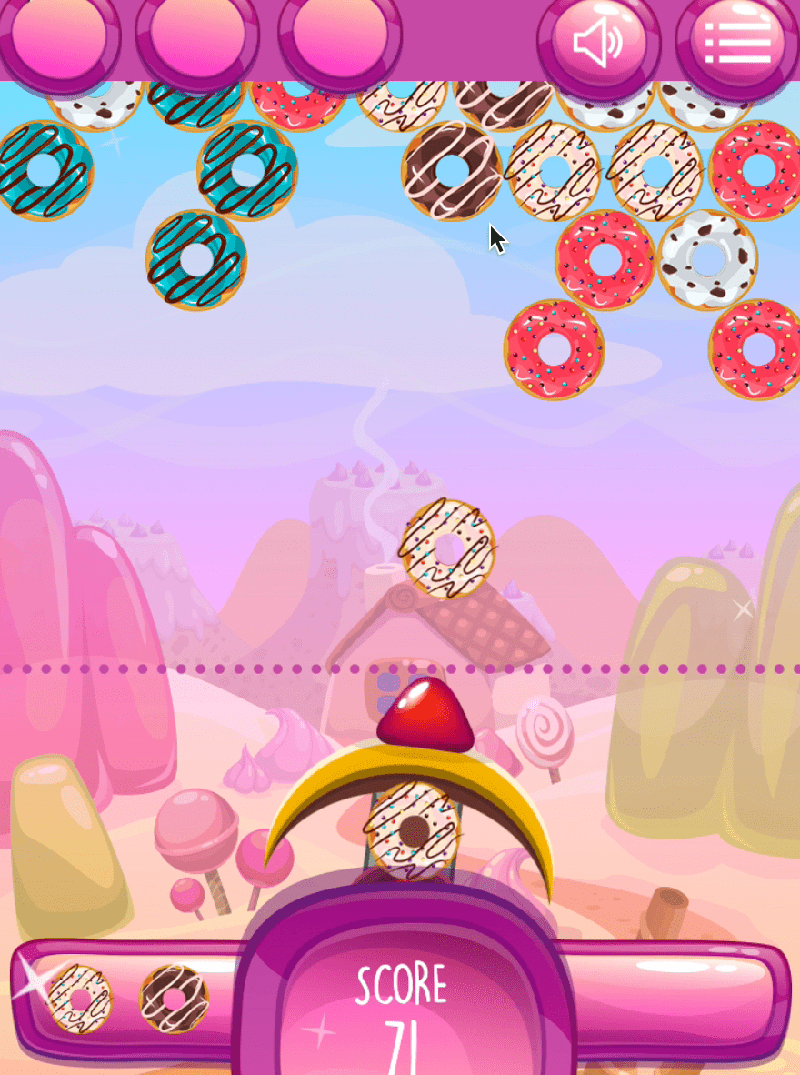 Donut Shooter Screenshot 1