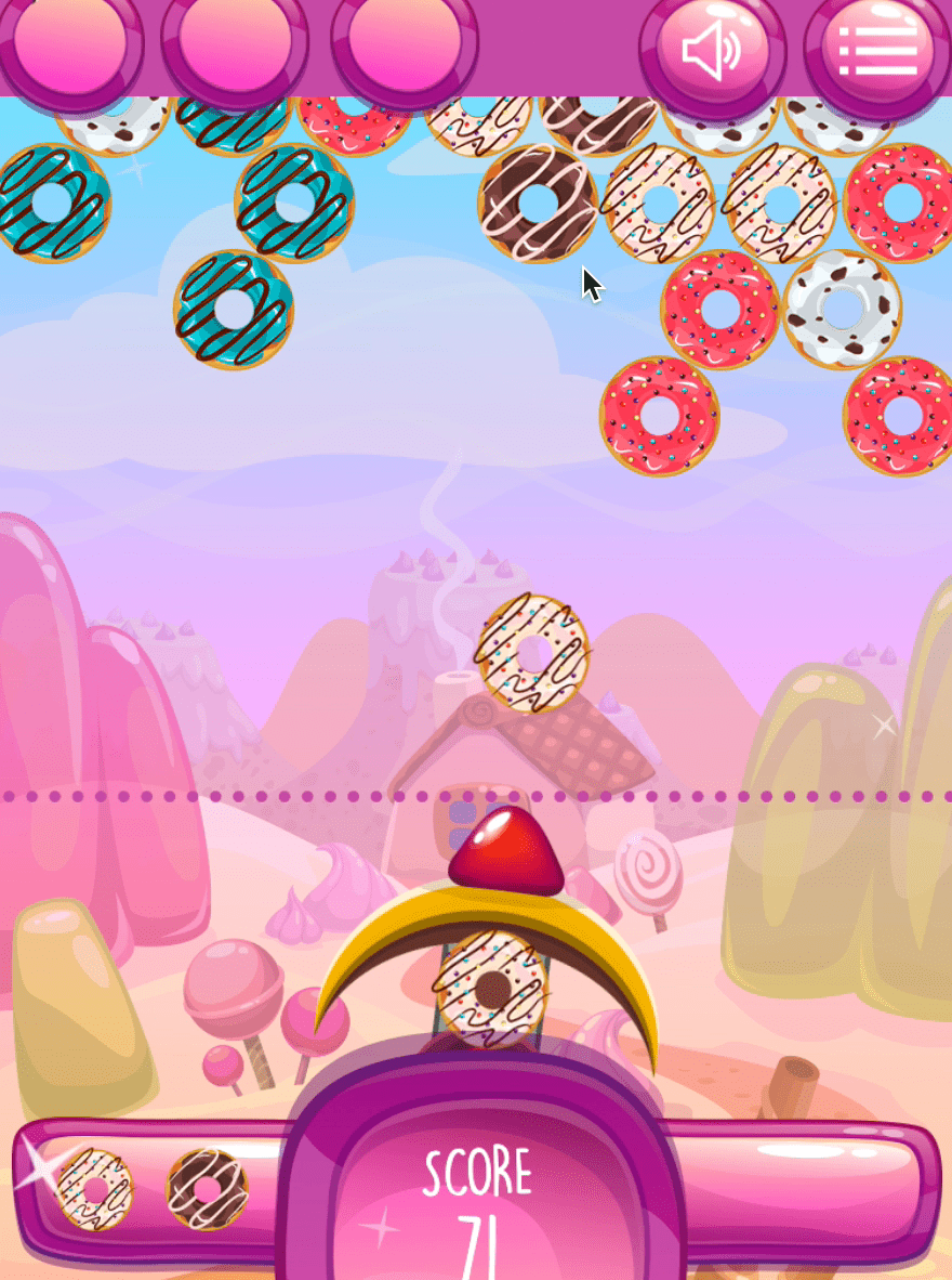 Donut Shooter Screenshot 1 Donut Shooter Screenshot 1