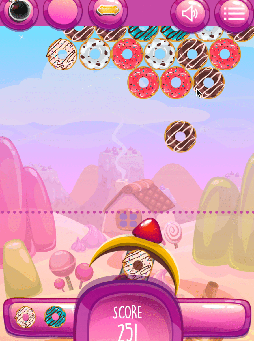 Donut Shooter Screenshot 2 Donut Shooter Screenshot 2