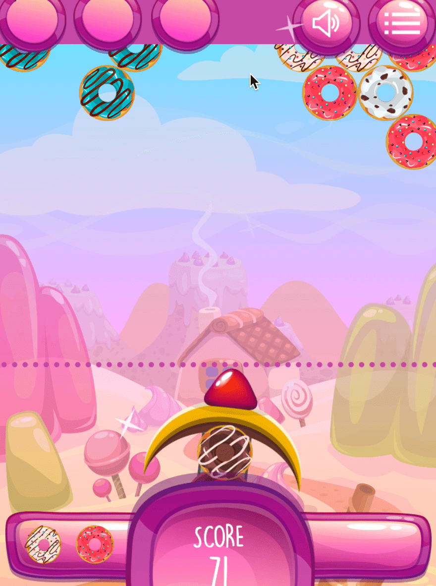 Donut Shooter Screenshot 3 Donut Shooter Screenshot 3