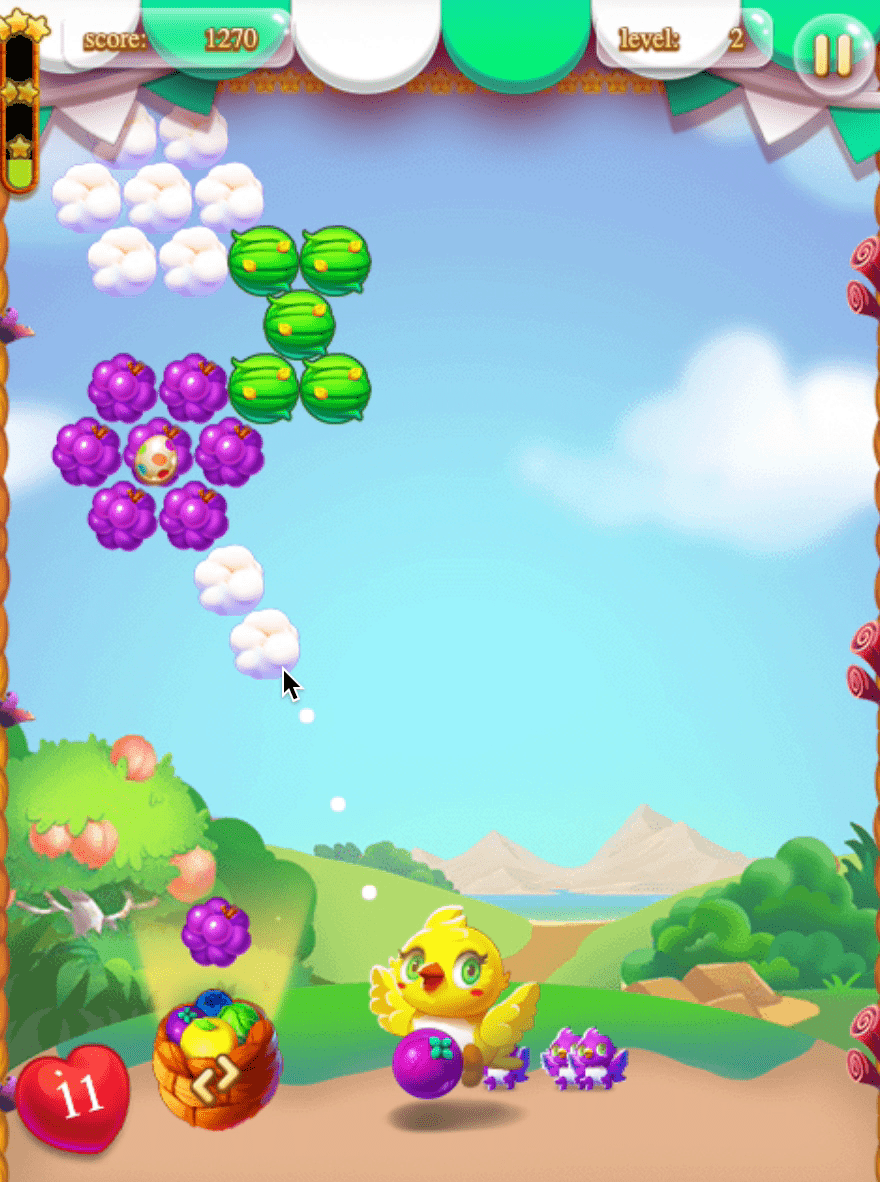 Fruit Bubble Shooters Screenshot 1