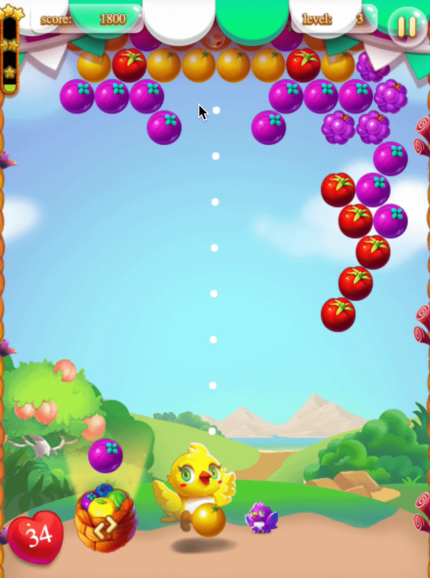 Fruit Bubble Shooters Screenshot 13 Fruit Bubble Shooters Screenshot 13