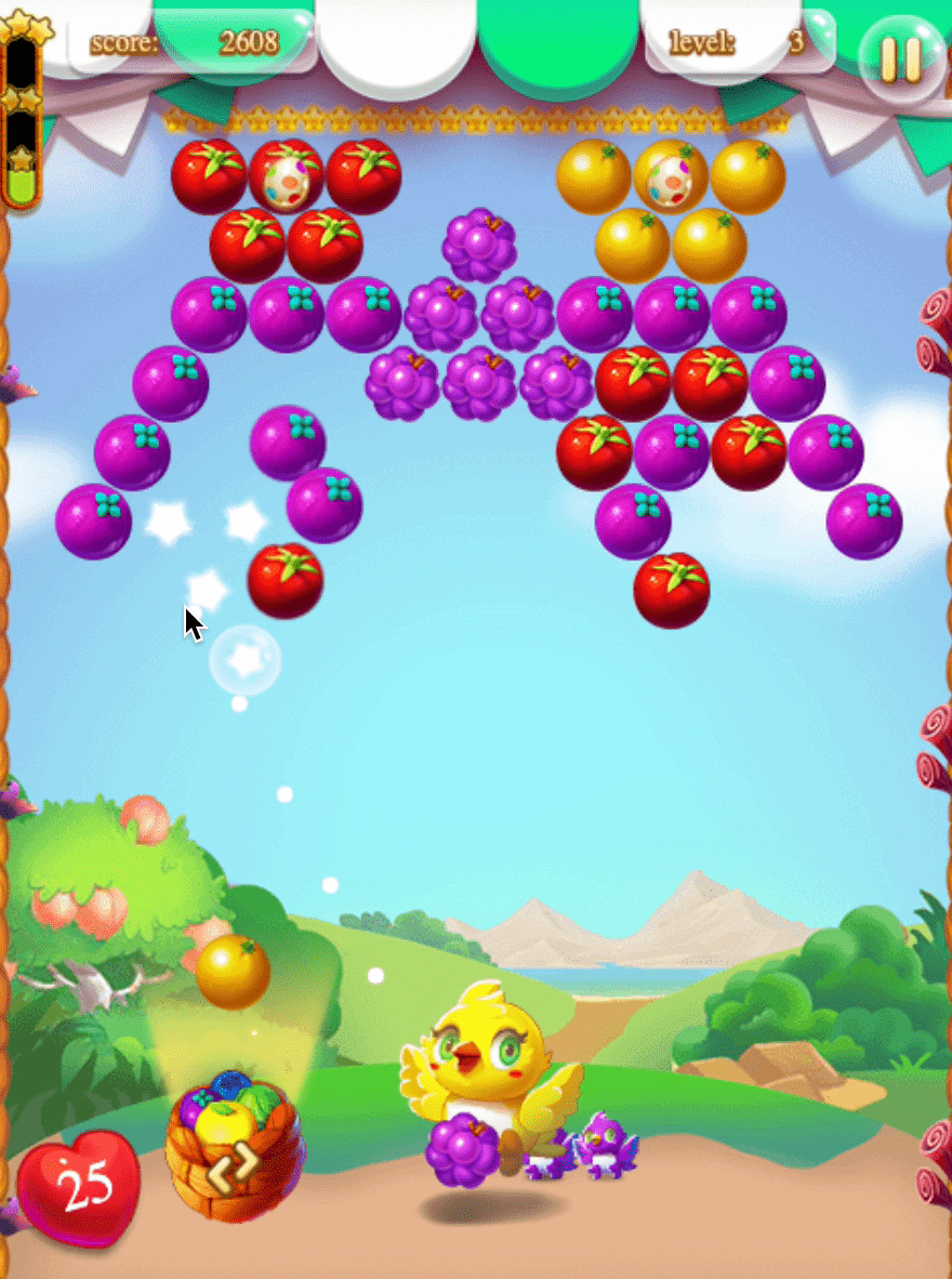 Fruit Bubble Shooters Screenshot 4 Fruit Bubble Shooters Screenshot 4