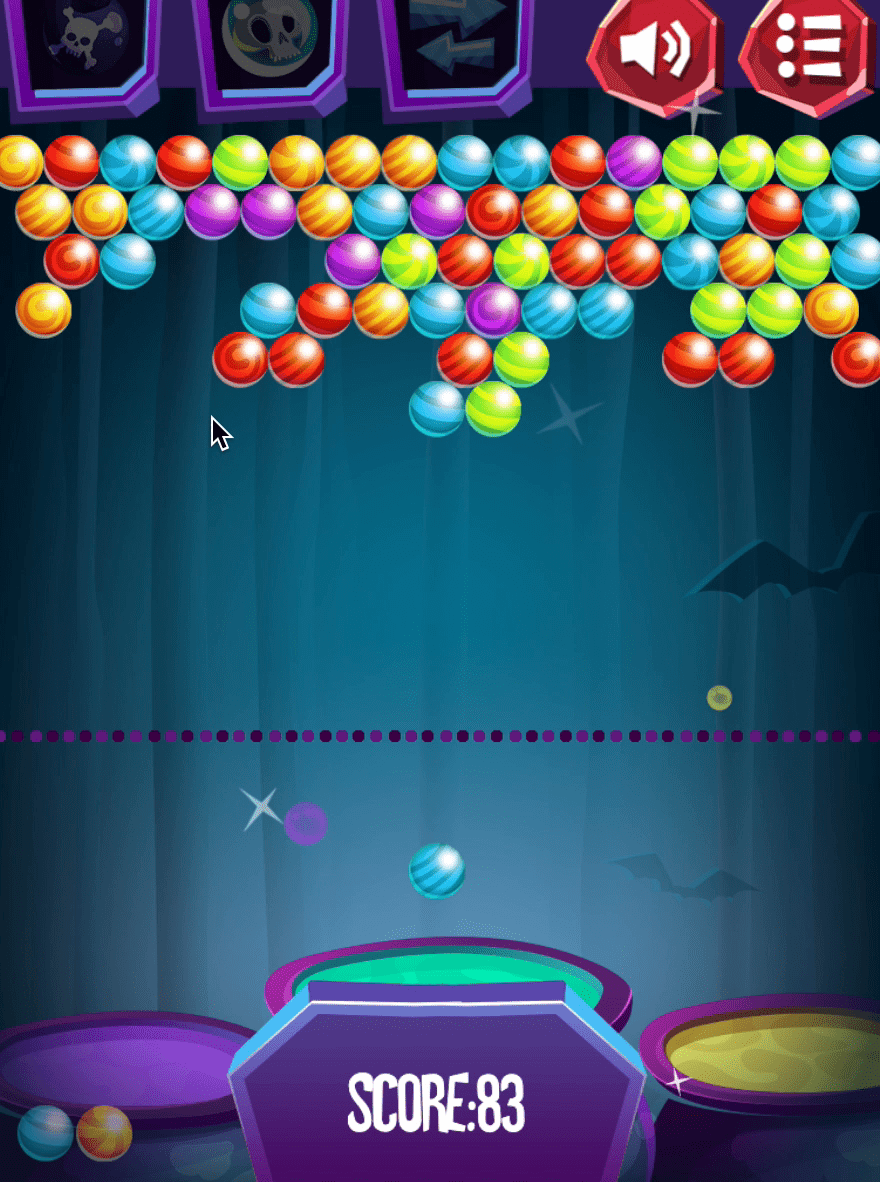 Spooky Bubble Shooter Screenshot 10 Spooky Bubble Shooter Screenshot 10