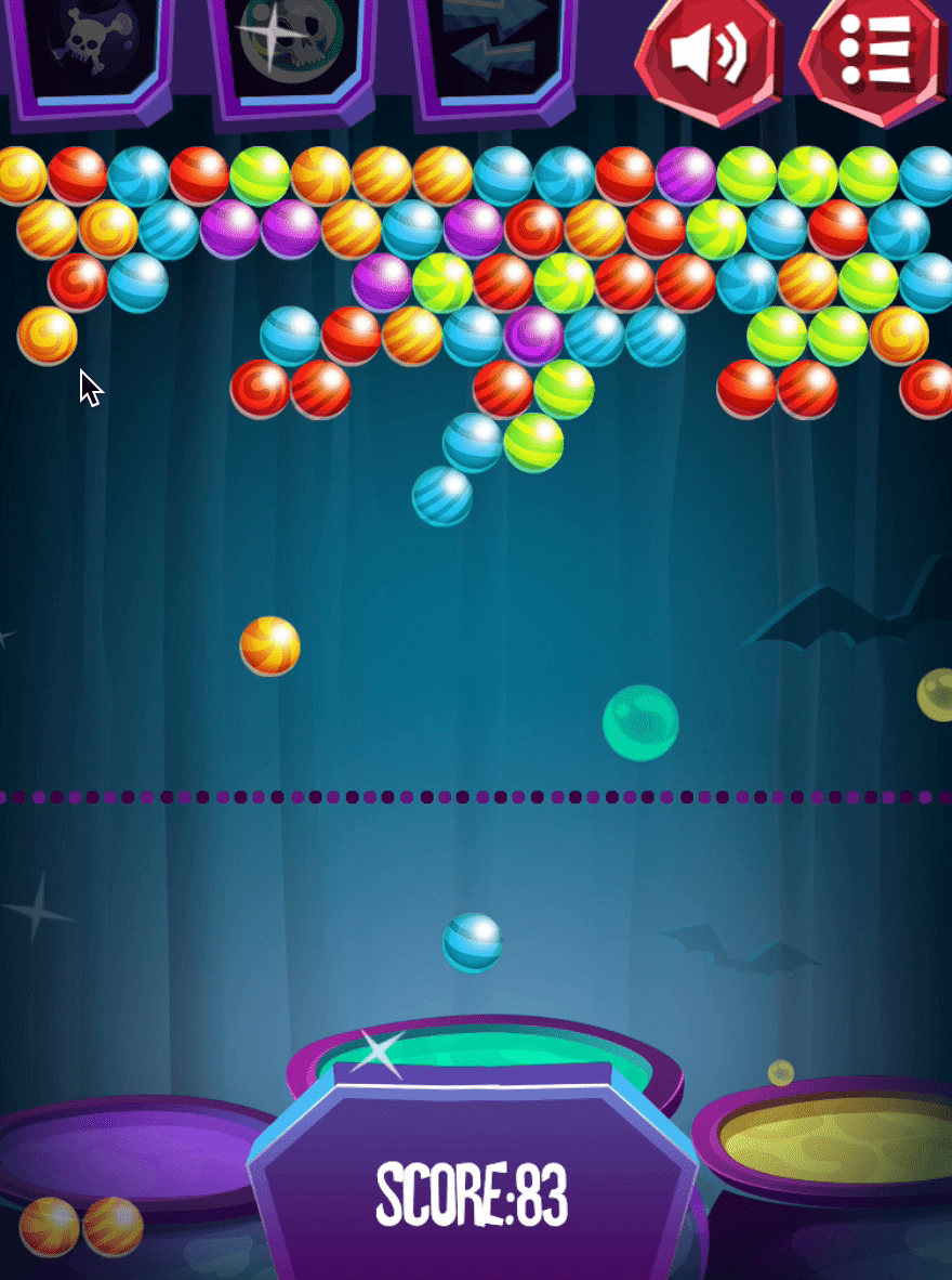 Spooky Bubble Shooter Screenshot 11