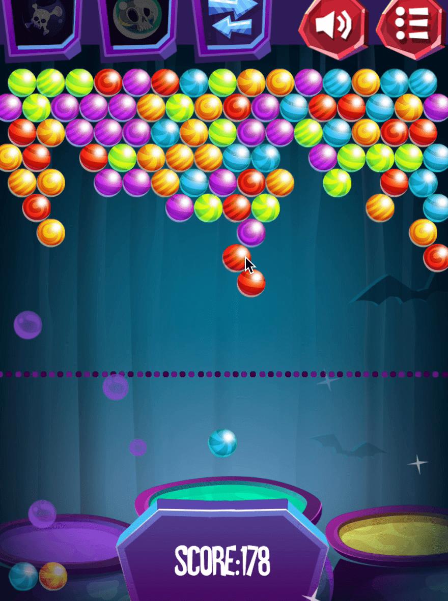 Spooky Bubble Shooter Screenshot 12 Spooky Bubble Shooter Screenshot 12