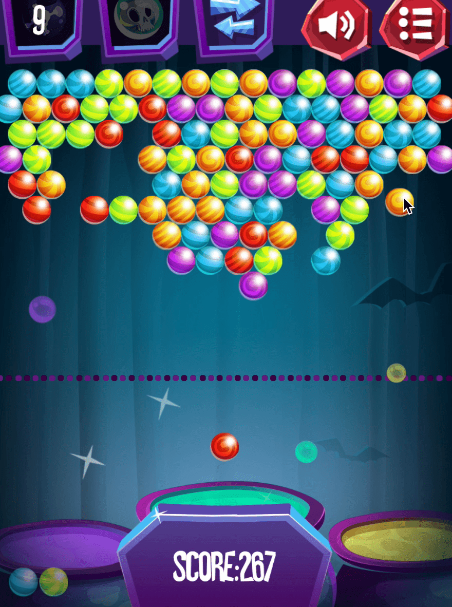 Spooky Bubble Shooter Screenshot 13