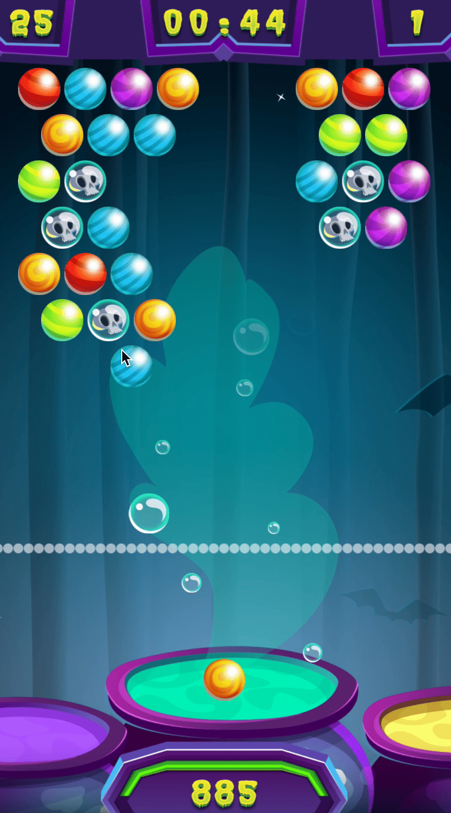 Halloween Bubble Shooter Screenshot 10 Halloween Bubble Shooter Screenshot 10