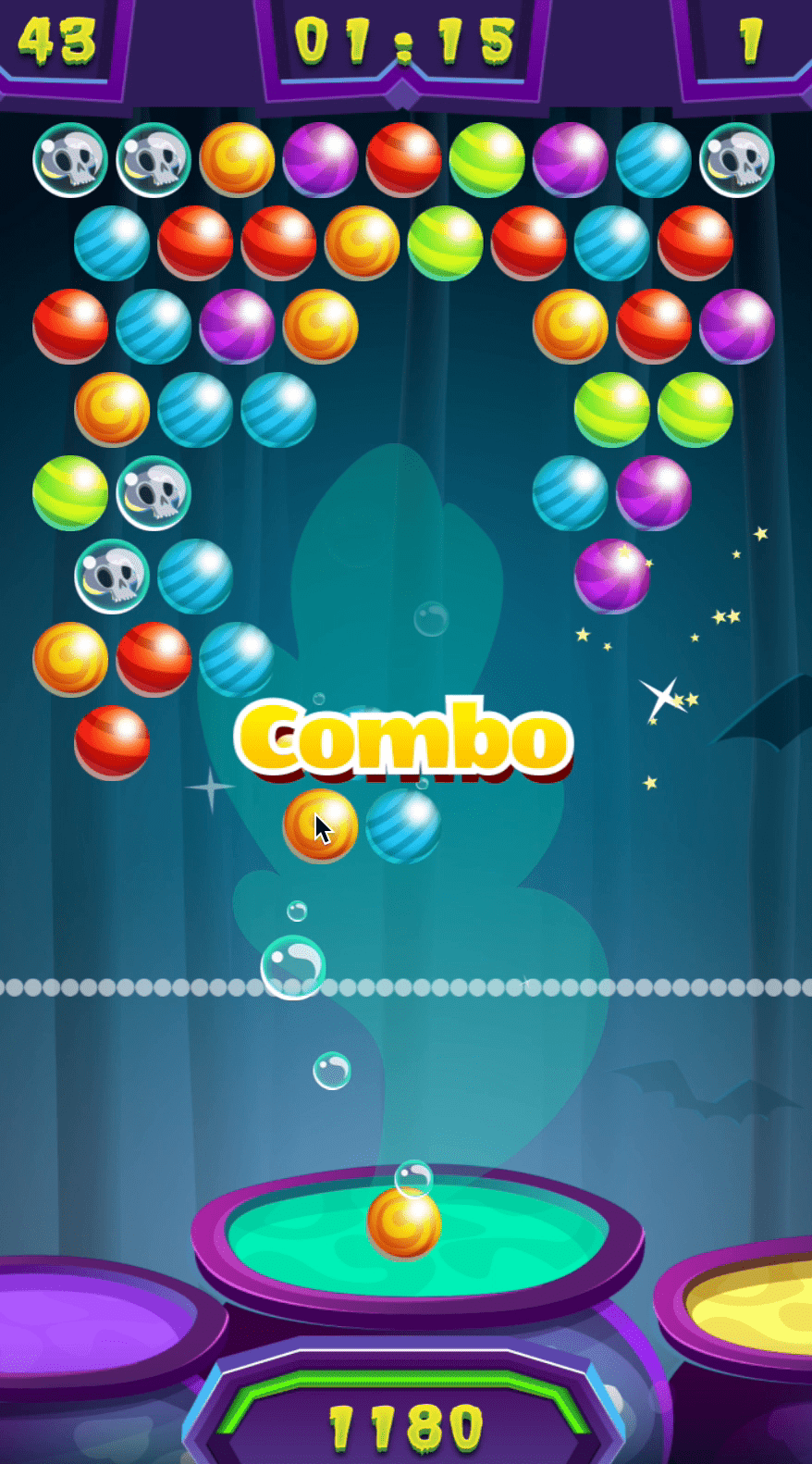 Halloween Bubble Shooter Screenshot 12 Halloween Bubble Shooter Screenshot 12