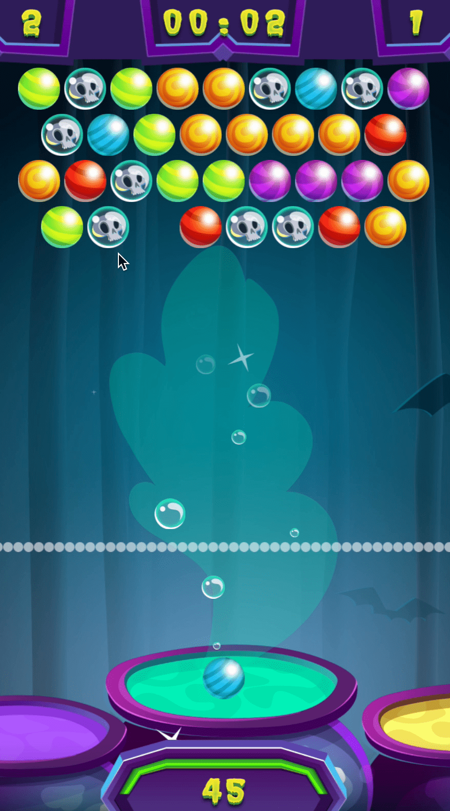 Halloween Bubble Shooter Screenshot 13 Halloween Bubble Shooter Screenshot 13