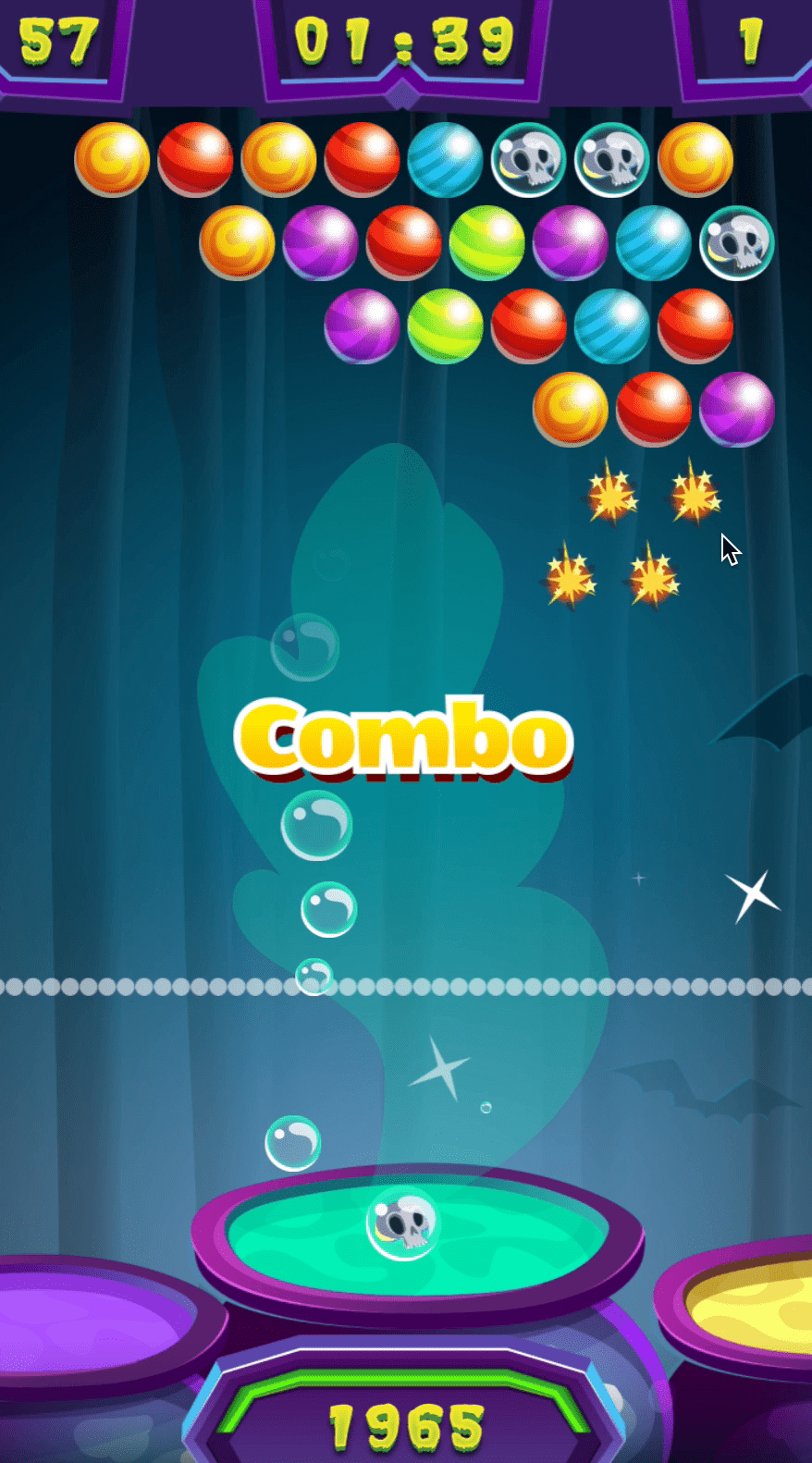 Halloween Bubble Shooter Screenshot 14 Halloween Bubble Shooter Screenshot 14