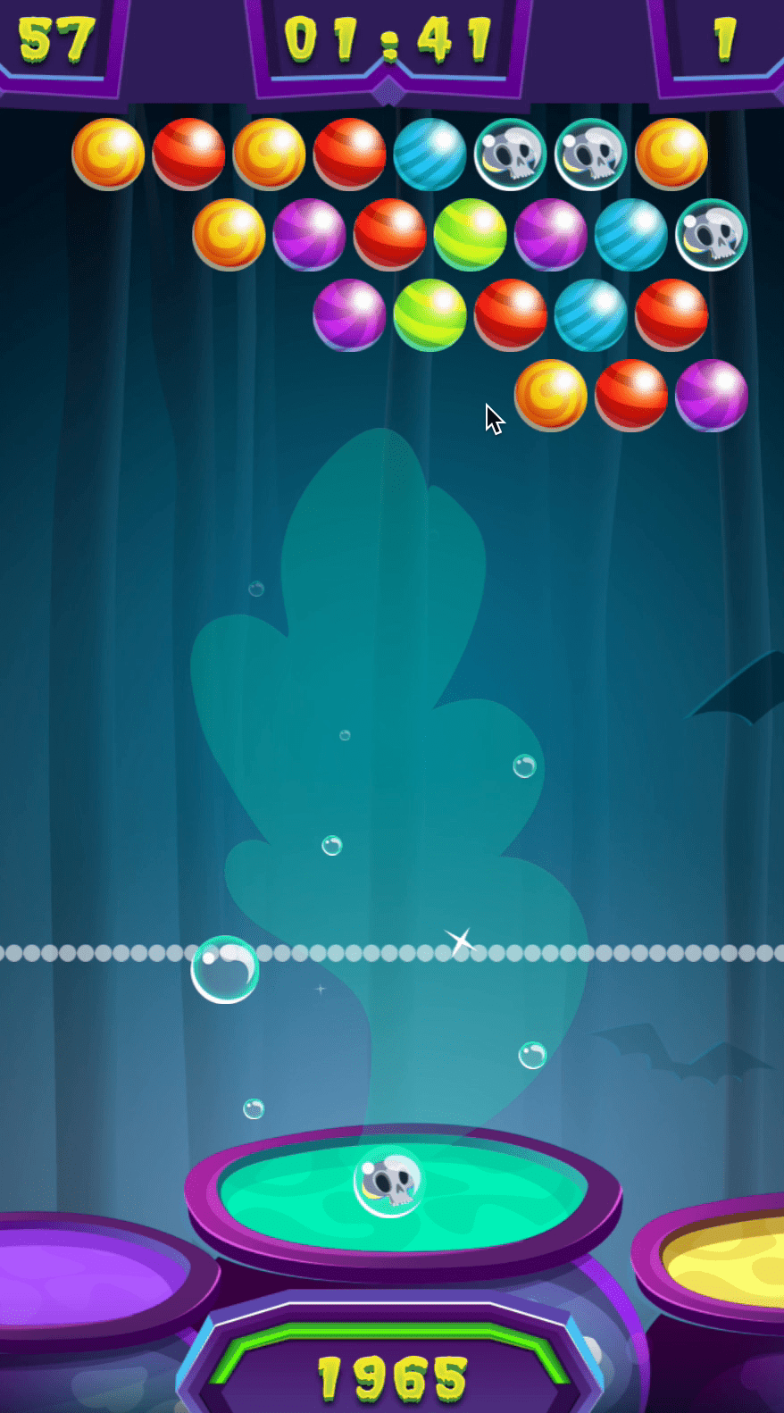 Halloween Bubble Shooter Screenshot 4 Halloween Bubble Shooter Screenshot 4