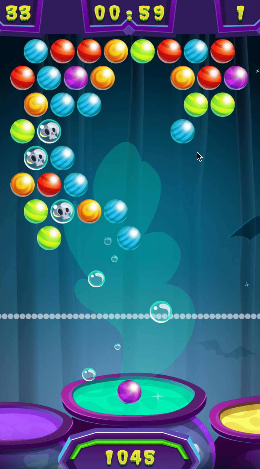 Halloween Bubble Shooter Screenshot 5 Halloween Bubble Shooter Screenshot 5