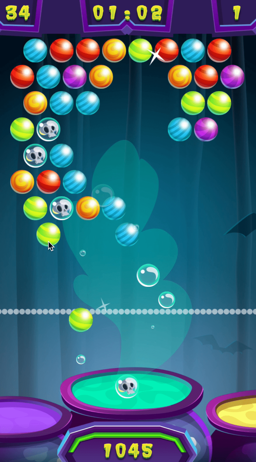 Halloween Bubble Shooter Screenshot 8