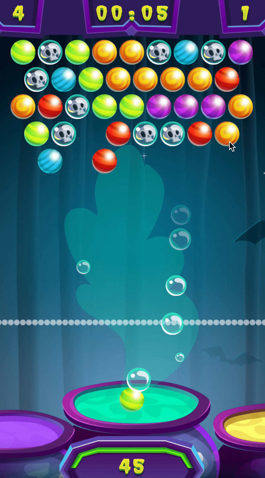 Halloween Bubble Shooter Screenshot 9 Halloween Bubble Shooter Screenshot 9