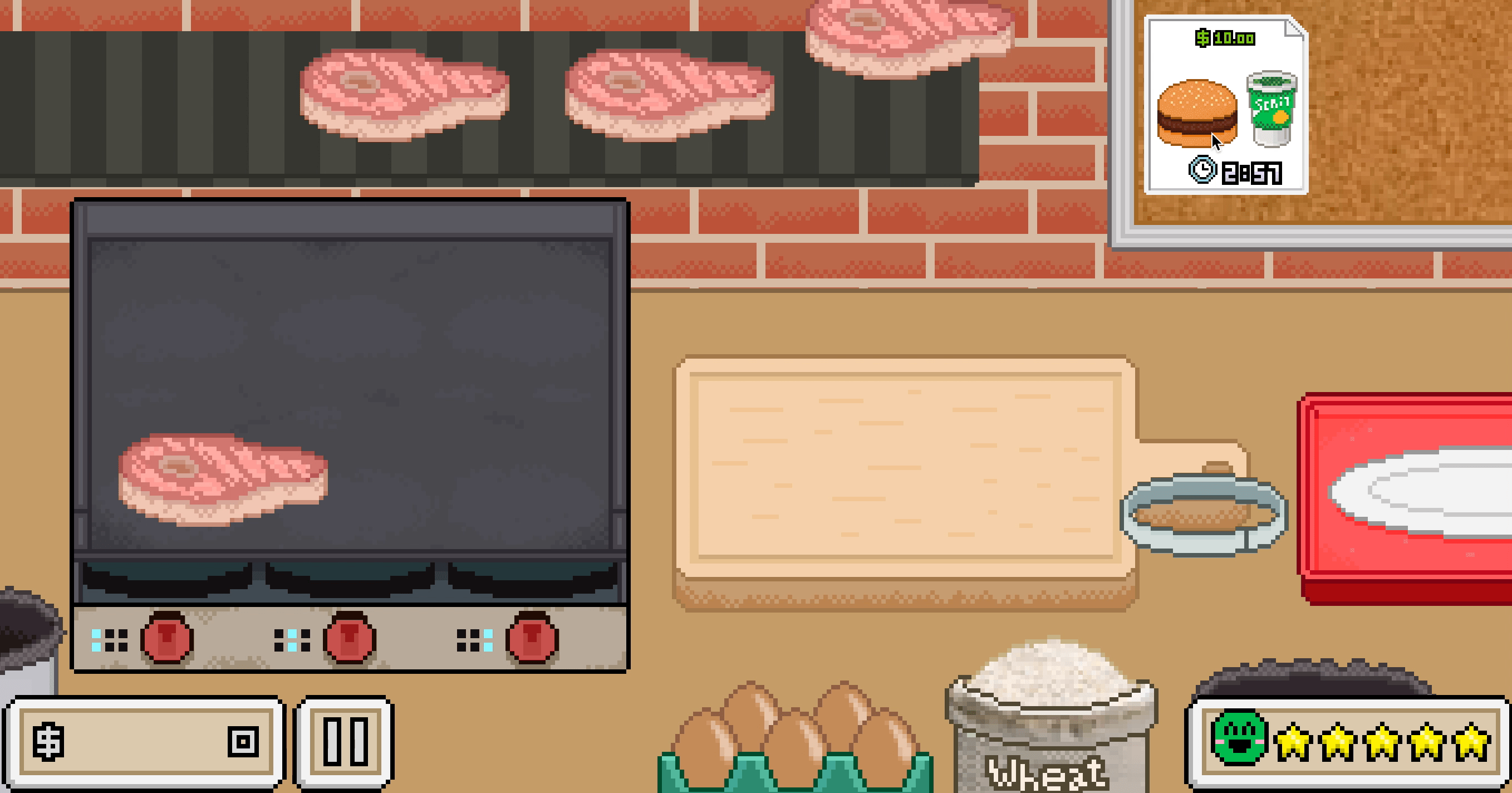 Ultra Pixel Burgeria Screenshot 1