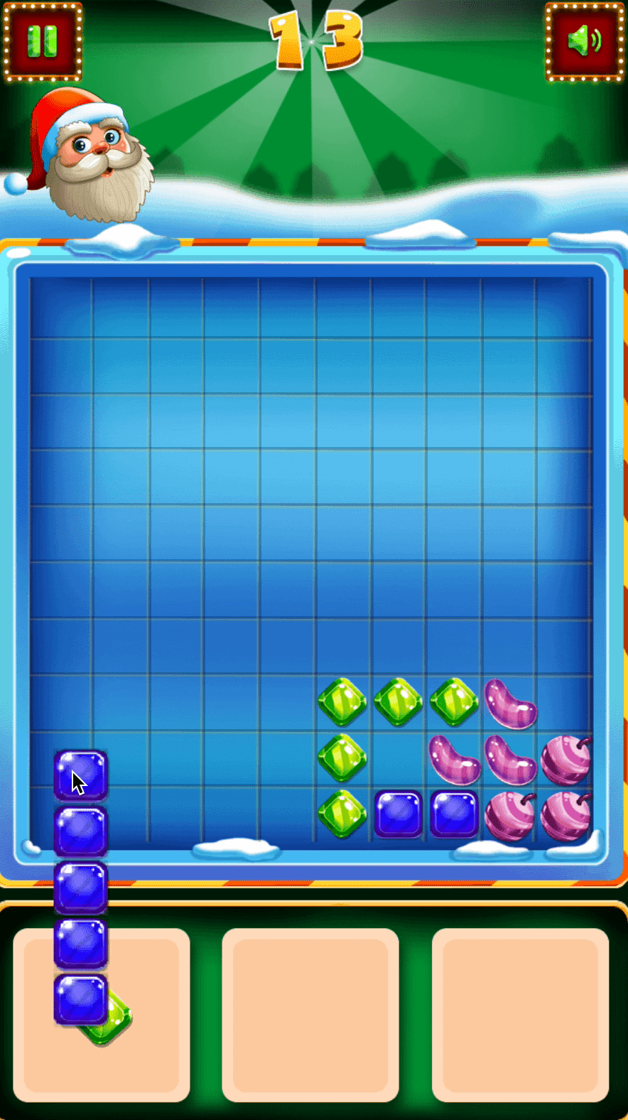 10x10 Winter Gems Screenshot 2 10x10 Winter Gems Screenshot 2