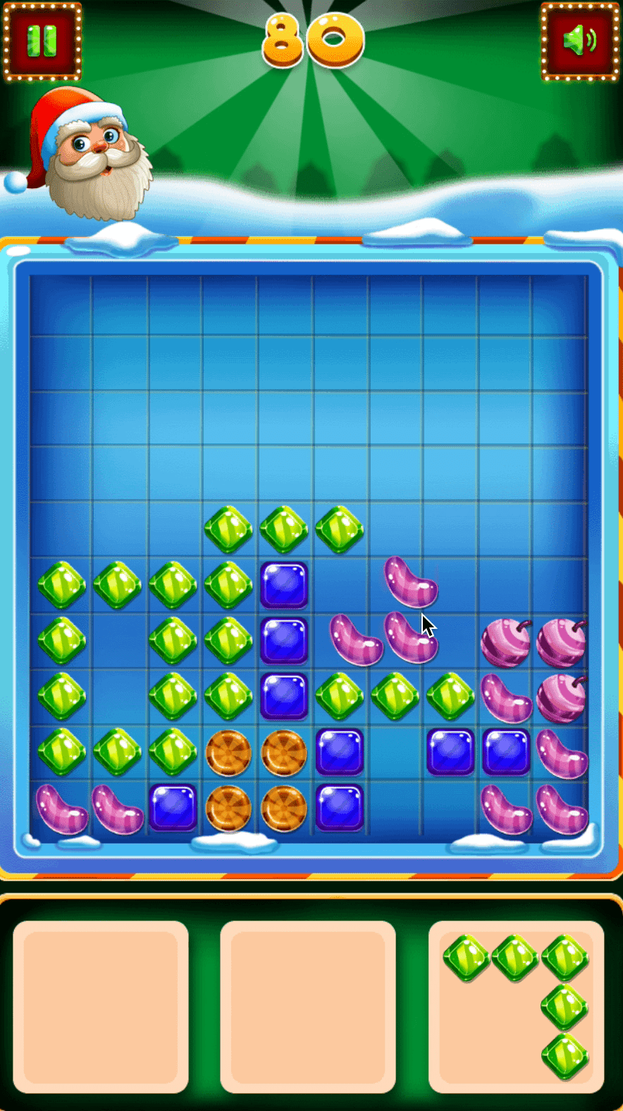 10x10 Winter Gems Screenshot 3 10x10 Winter Gems Screenshot 3