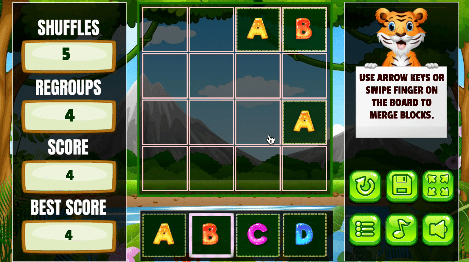 Alphabet 2048 Screenshot 10 Alphabet 2048 Screenshot 10