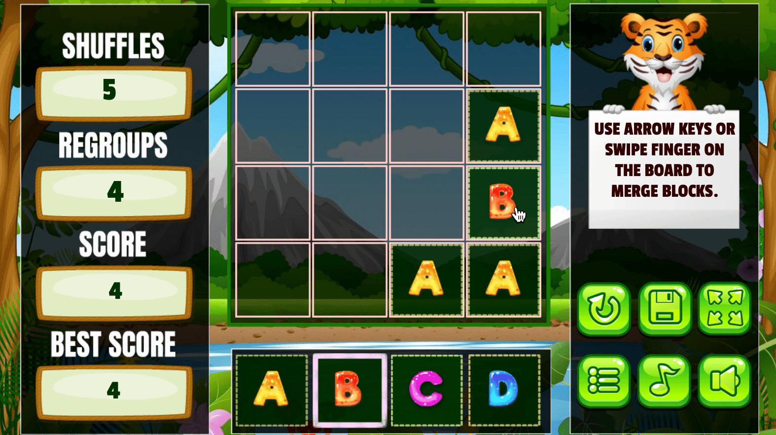 Alphabet 2048 Screenshot 11