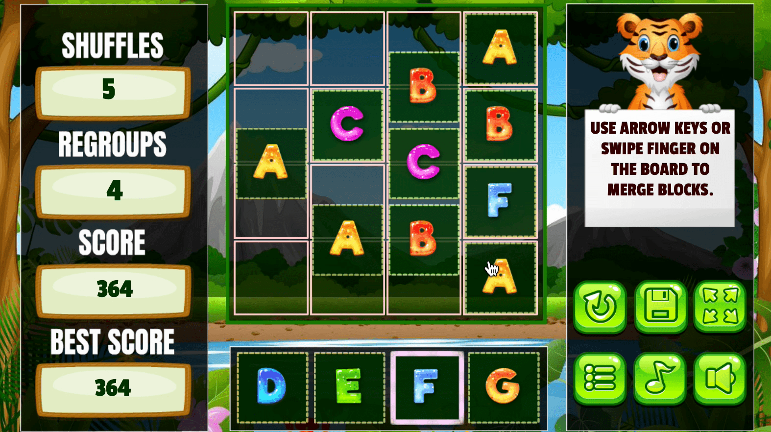Alphabet 2048 Screenshot 12 Alphabet 2048 Screenshot 12