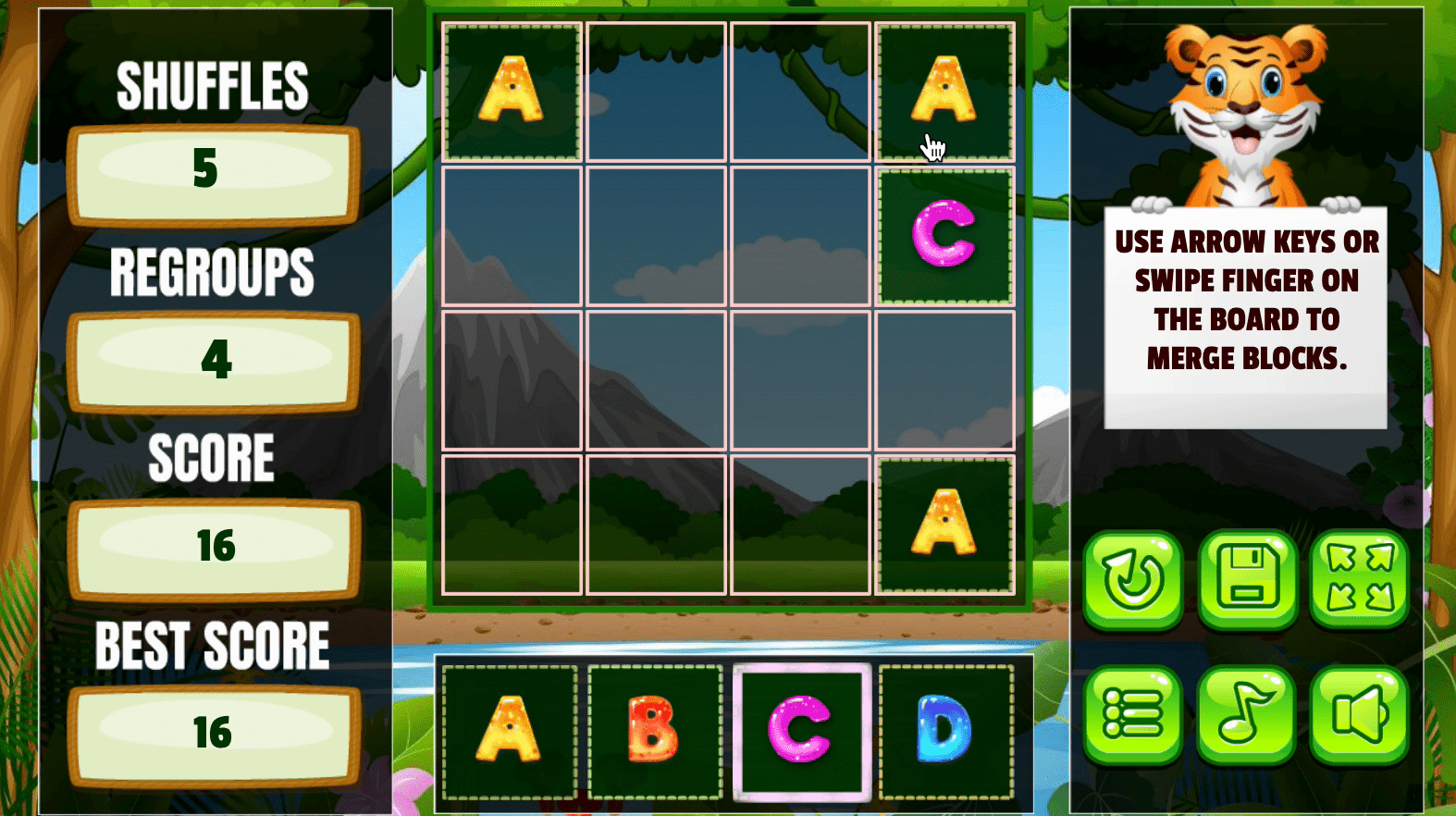 Alphabet 2048 Screenshot 9 Alphabet 2048 Screenshot 9