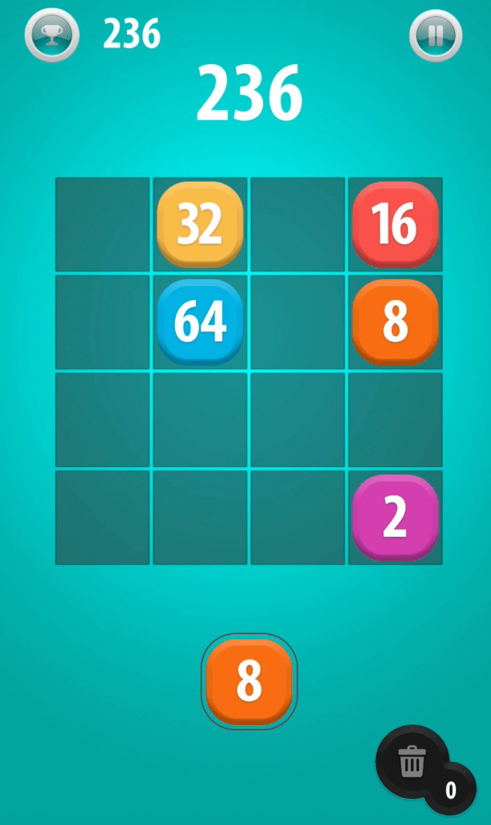 2048 Drag 'n Drop Screenshot 14