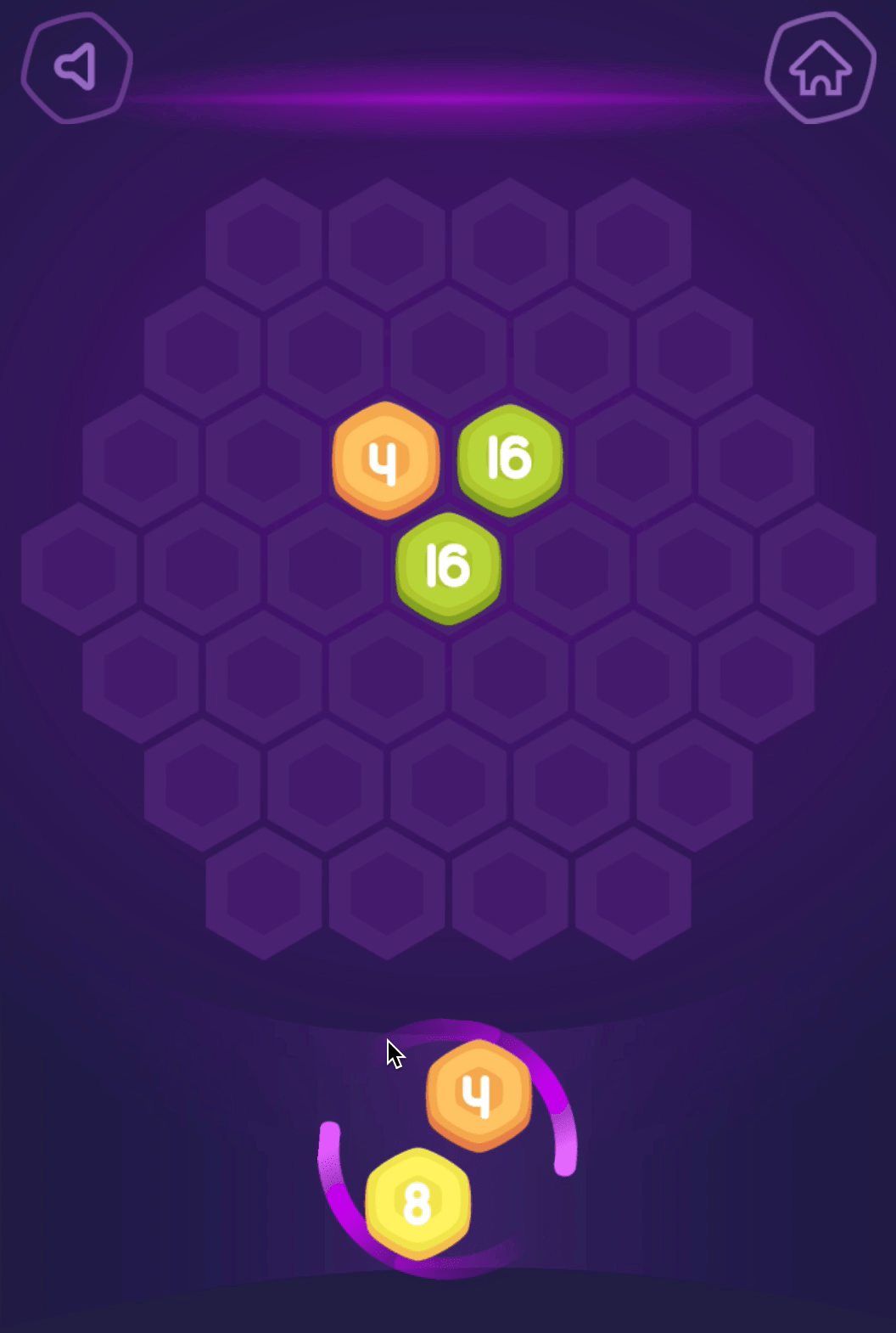 Hexa Merge Screenshot 2 Hexa Merge Screenshot 2