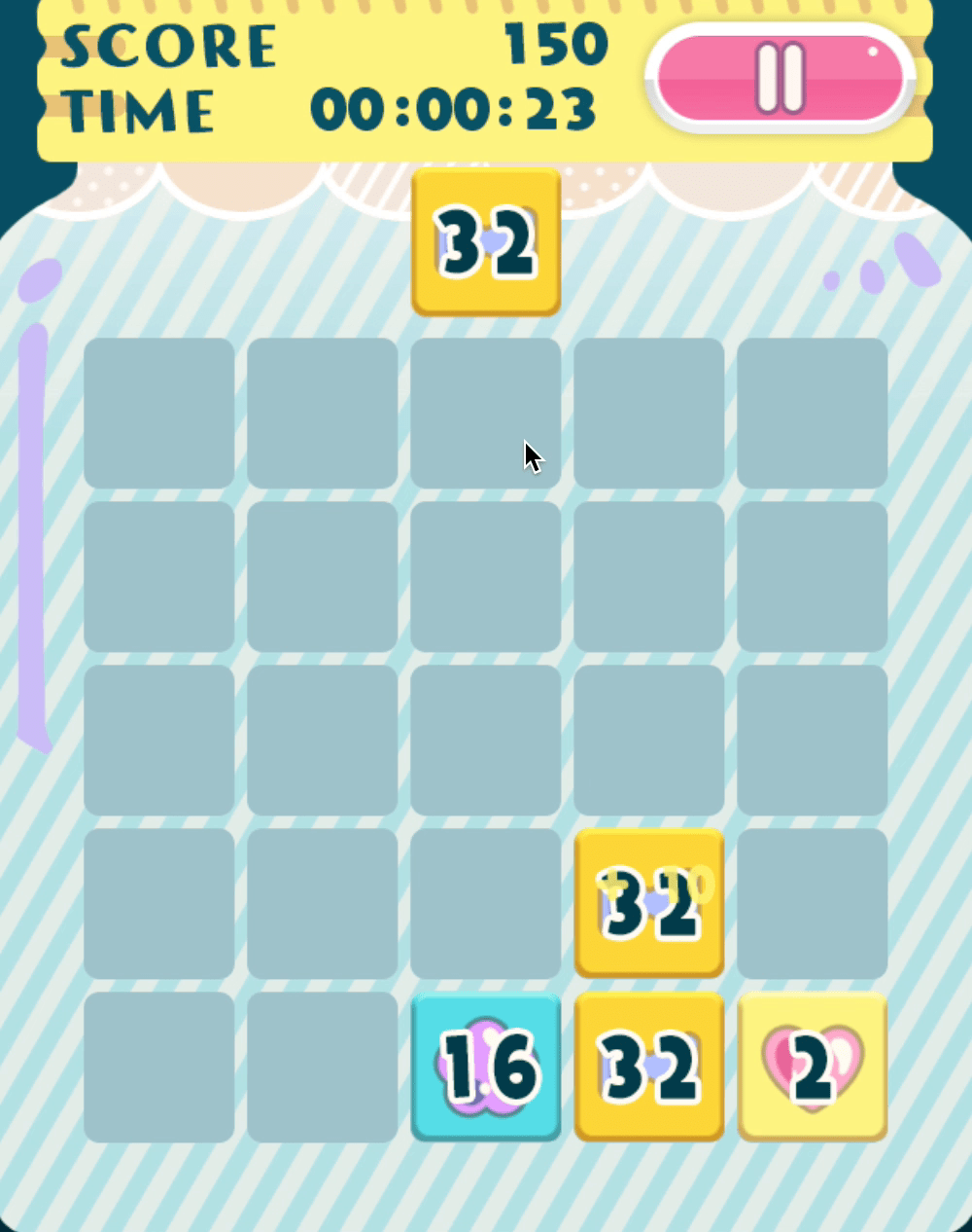 Queda de número de jogo: Tetris encontra 2048
