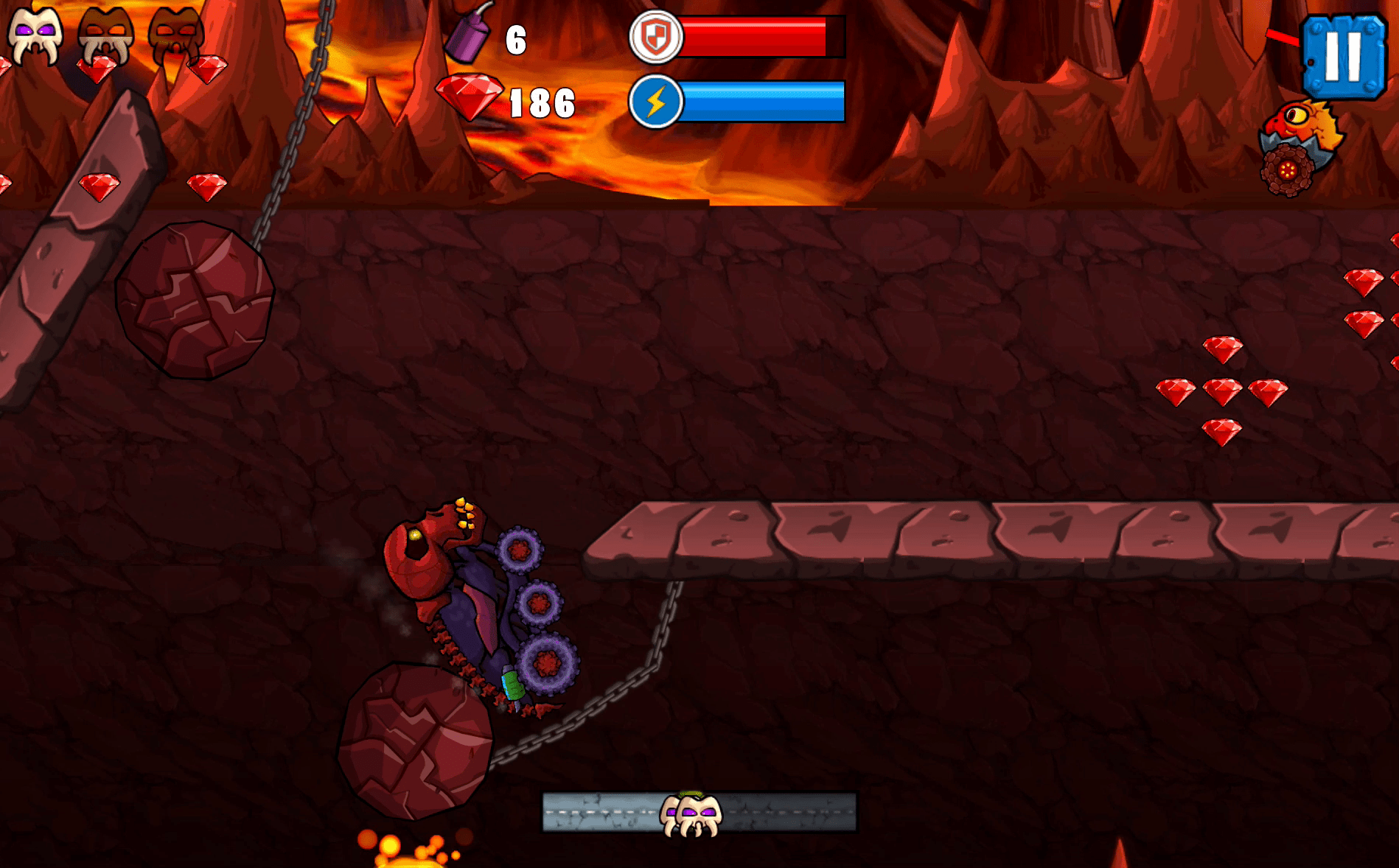 Car Eats Car: Volcanic Adventure Screenshot 10 Car Eats Car: Volcanic Adventure Screenshot 10