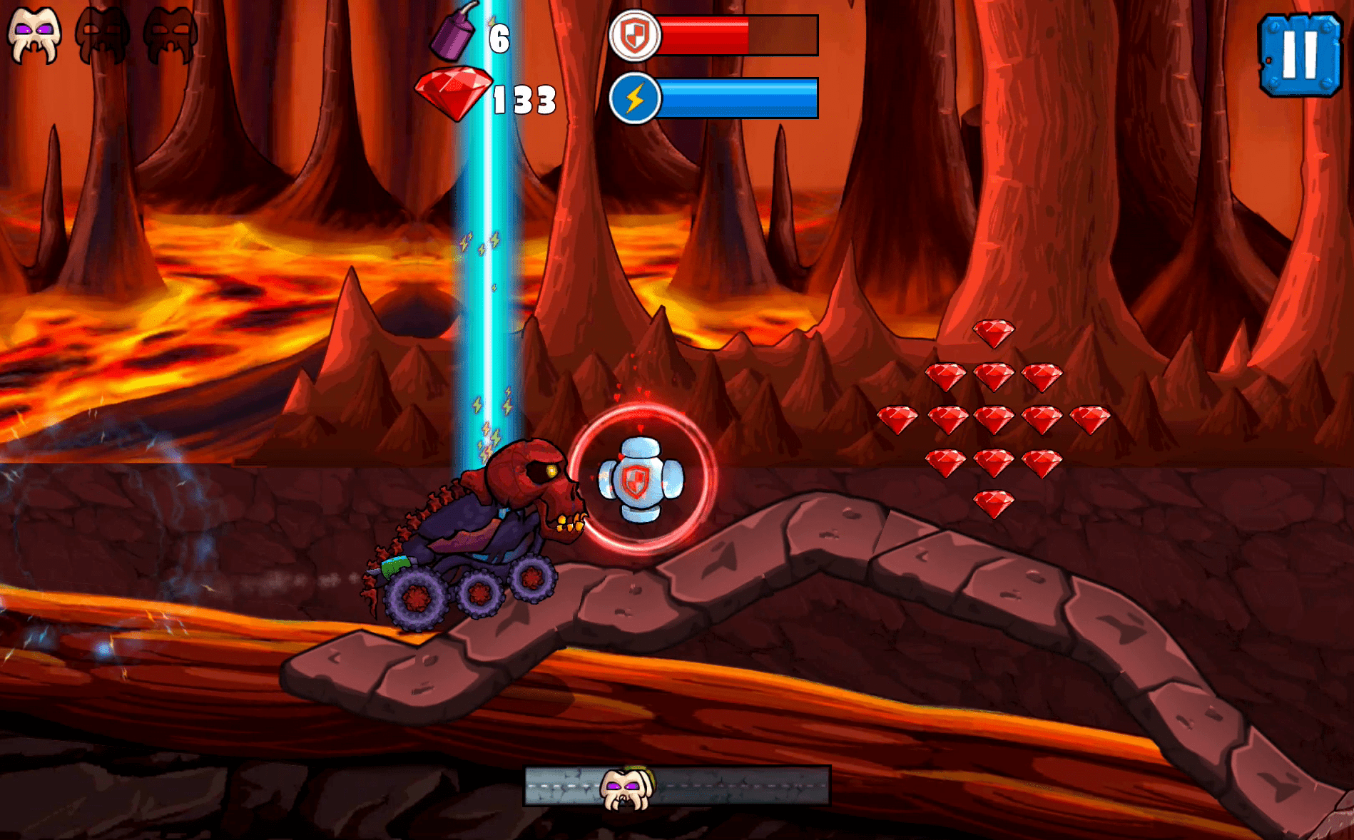 Car Eats Car: Volcanic Adventure Screenshot 11 Car Eats Car: Volcanic Adventure Screenshot 11