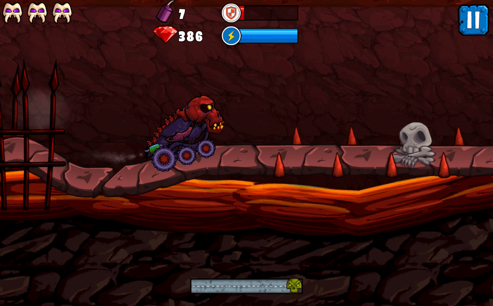 Car Eats Car: Volcanic Adventure Screenshot 5 Car Eats Car: Volcanic Adventure Screenshot 5